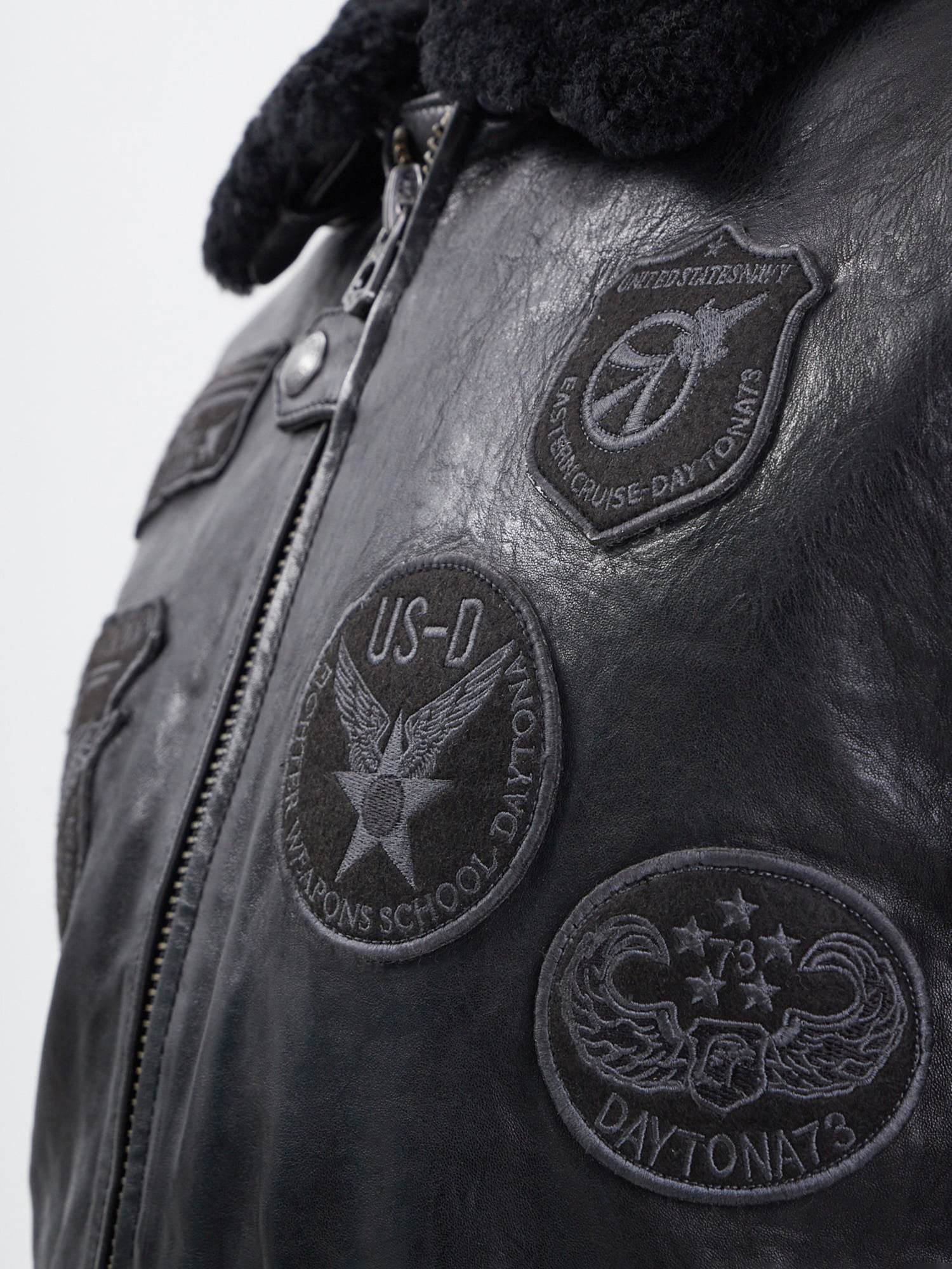 Mythic - Blouson air force cuir homme - Image 16