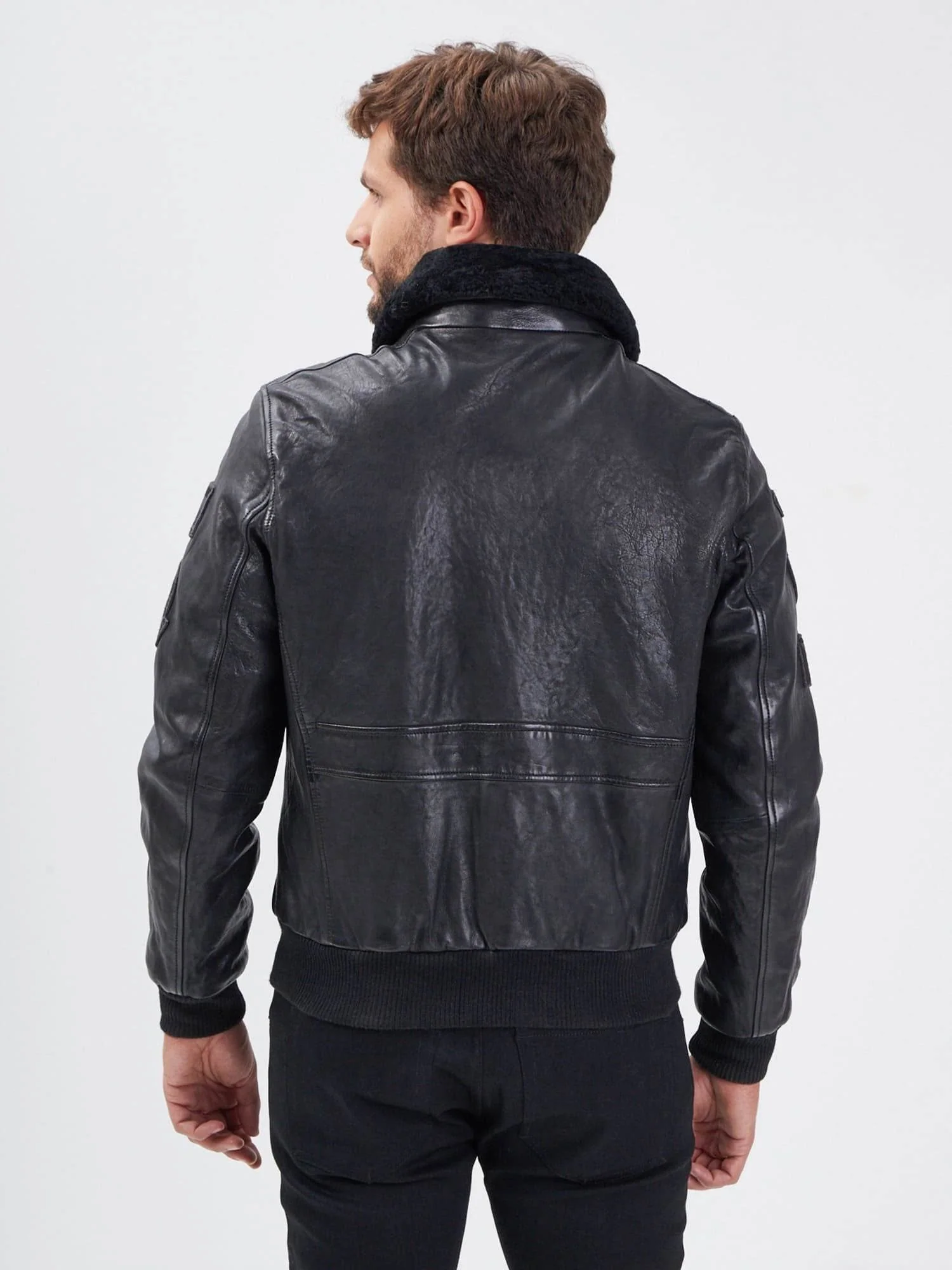 Mythic - Blouson air force cuir homme - Image 21