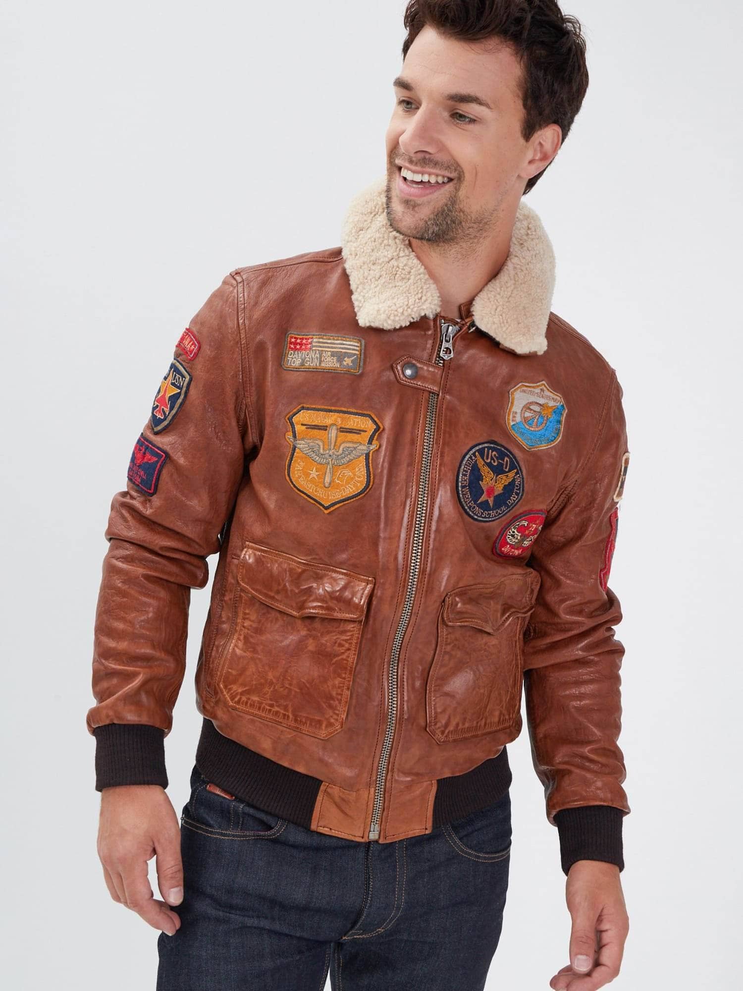 Mythic - Blouson air force cuir homme - Image 30