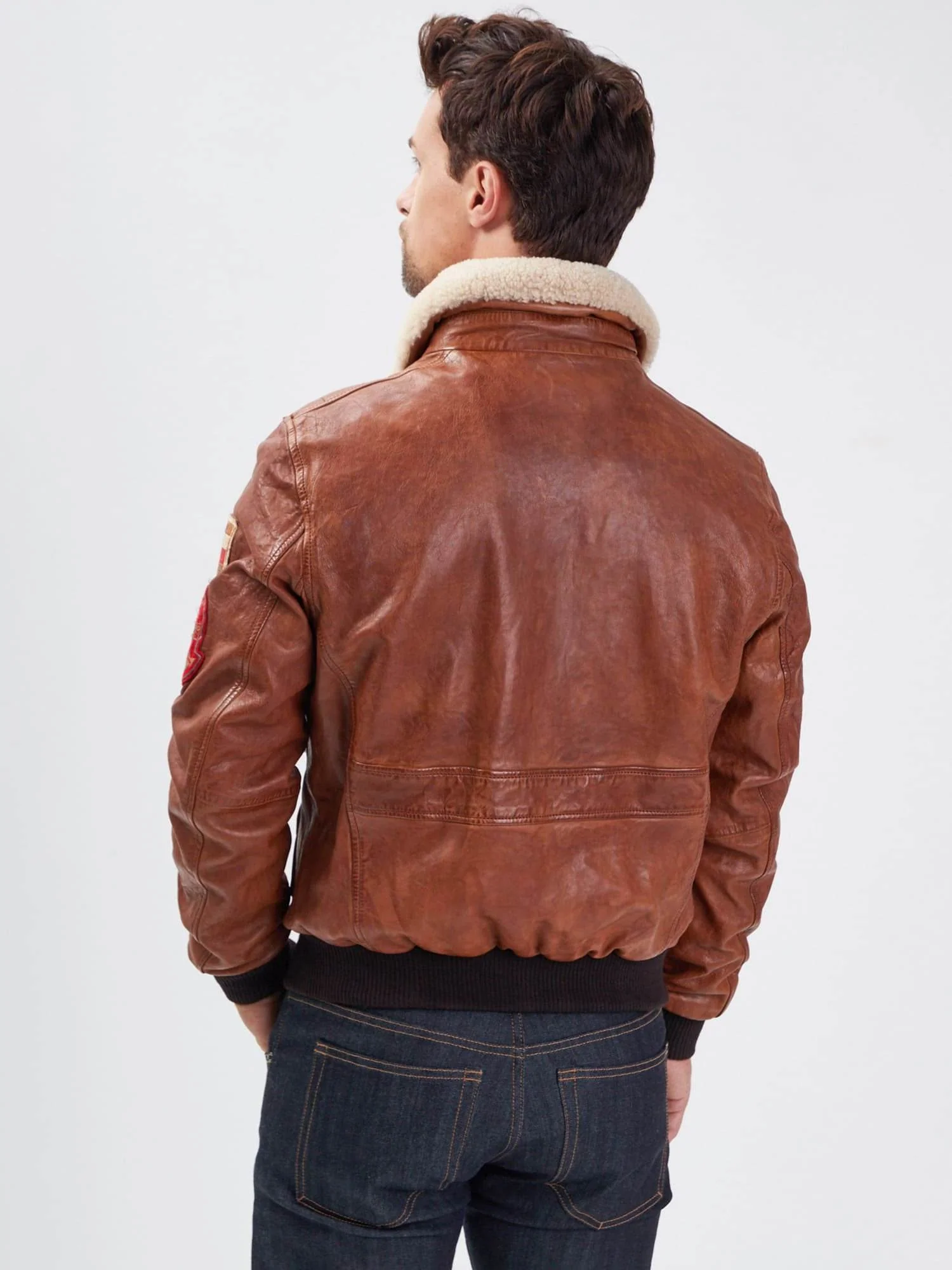 Mythic - Blouson air force cuir homme - Image 34