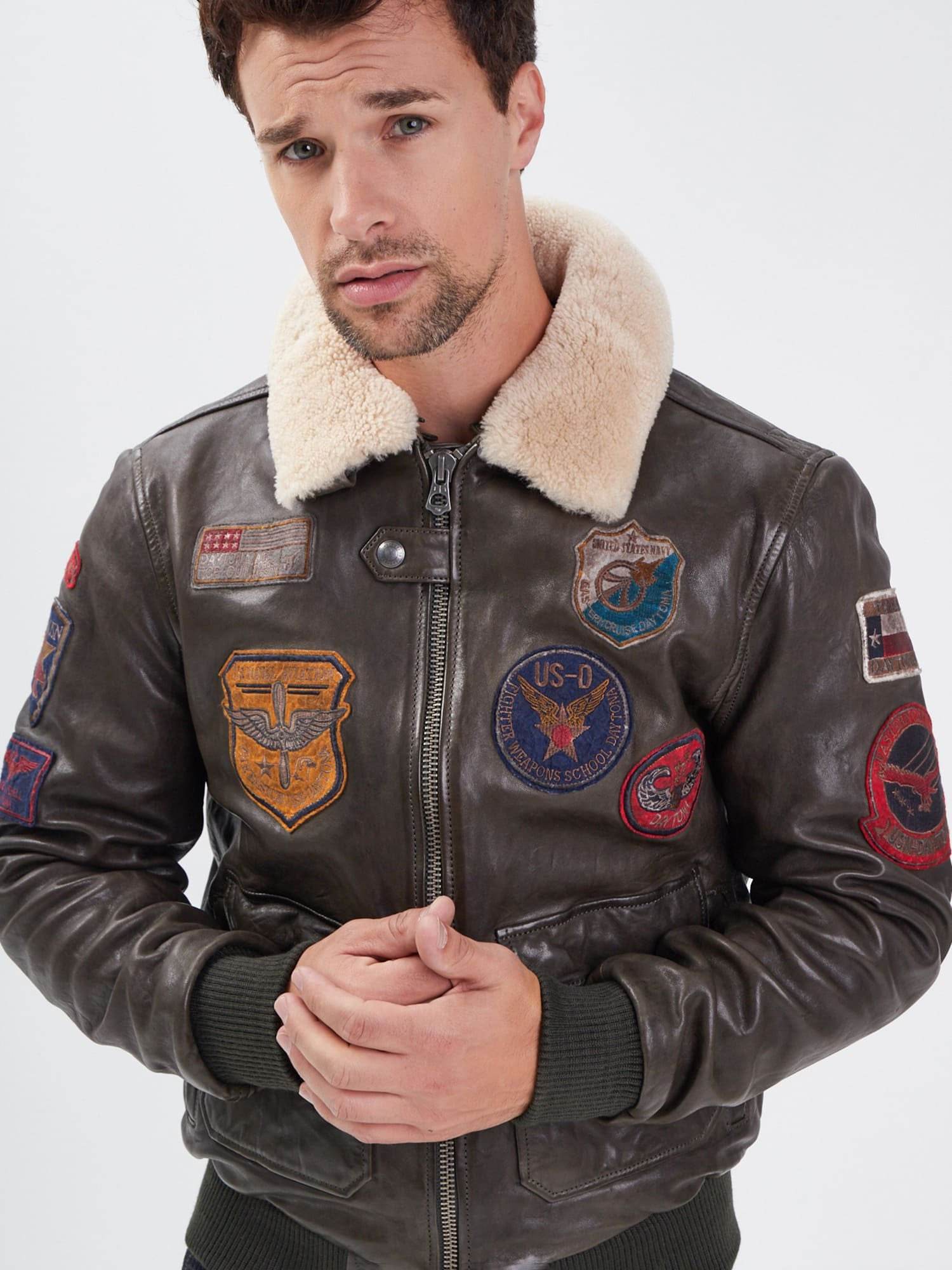 Mythic - Blouson air force cuir homme - Image 37