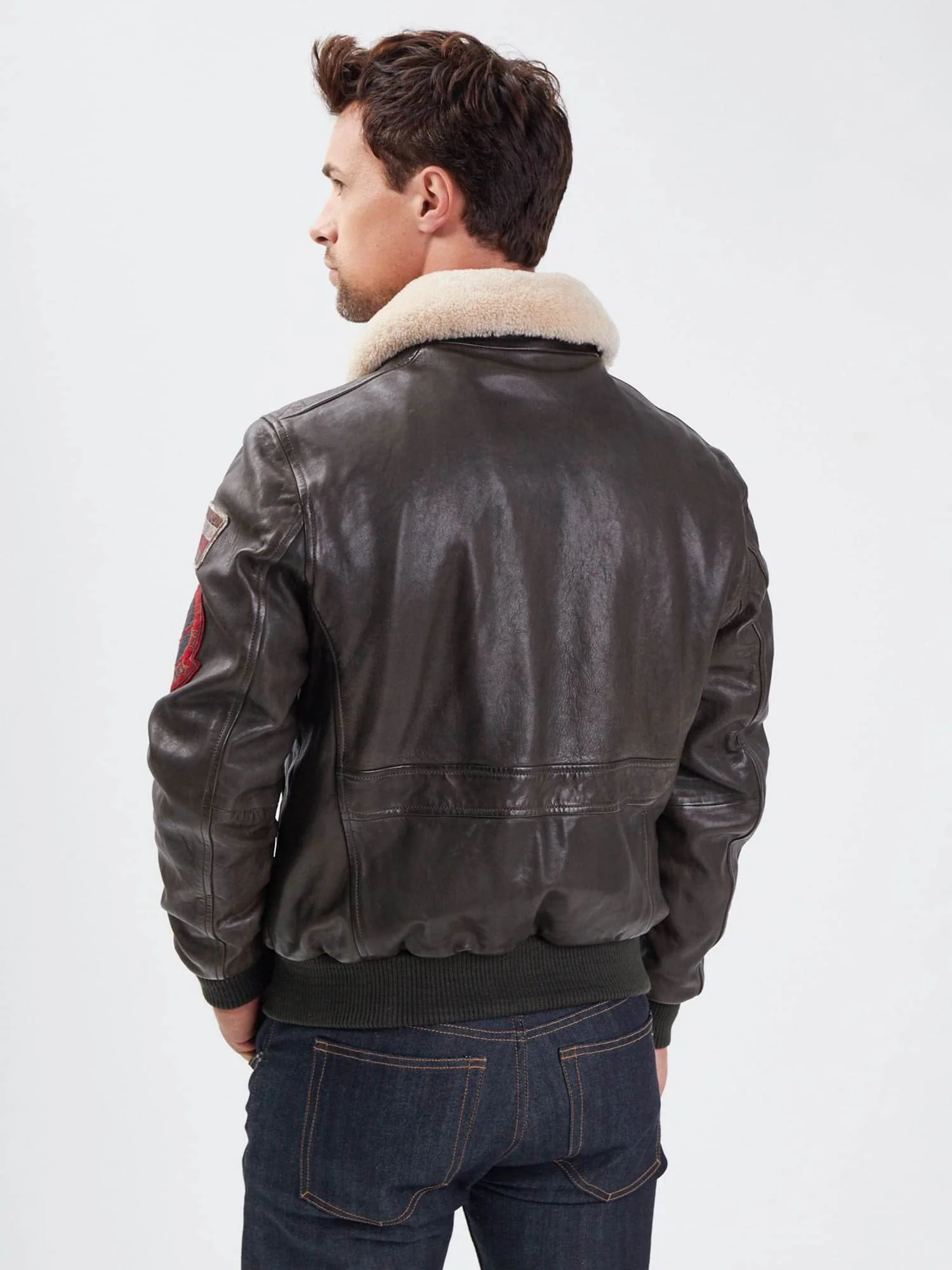 Mythic - Blouson air force cuir homme - Image 43