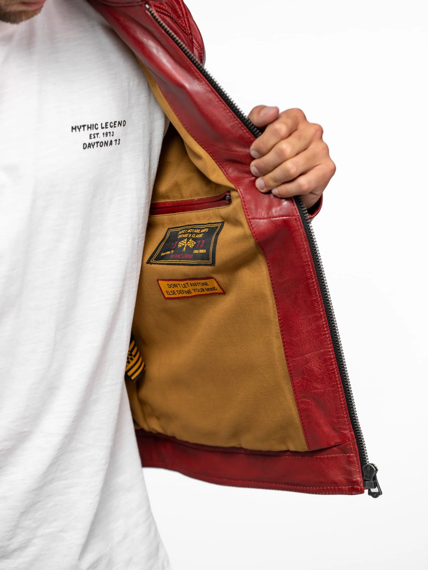 Nieto - Blouson cuir motard - Image 13