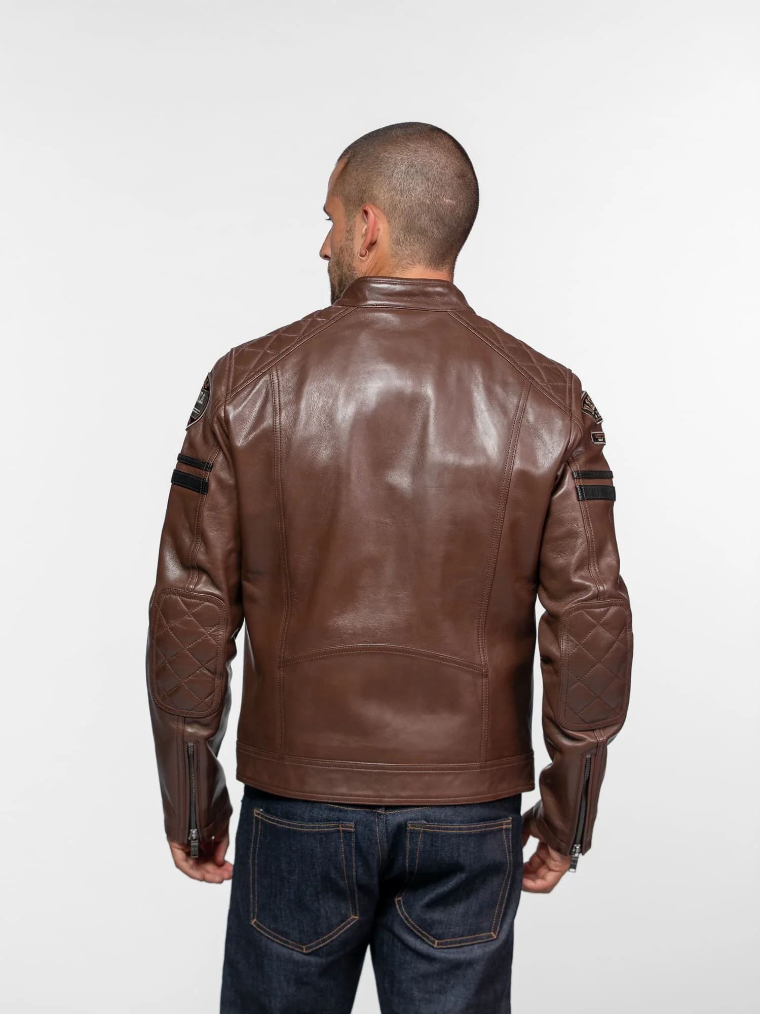Nieto - Blouson cuir motard - Image 20