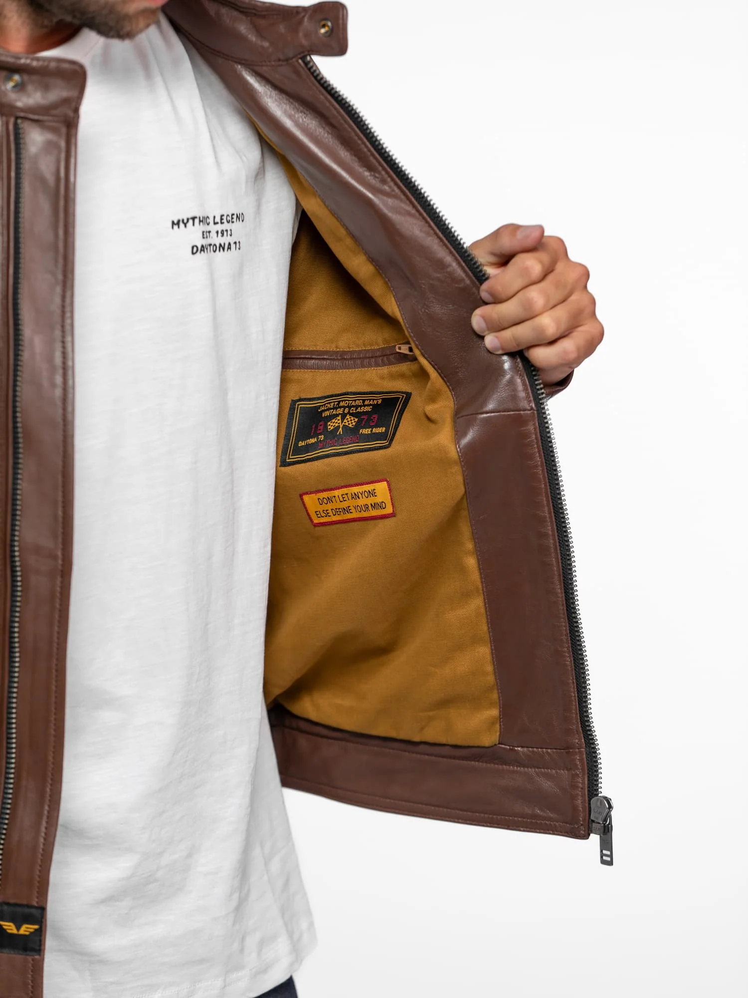 Nieto - Blouson cuir motard - Image 22