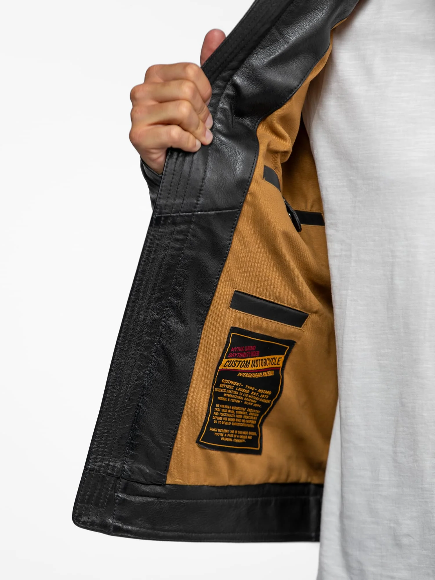 Nieto - Blouson cuir motard - Image 28
