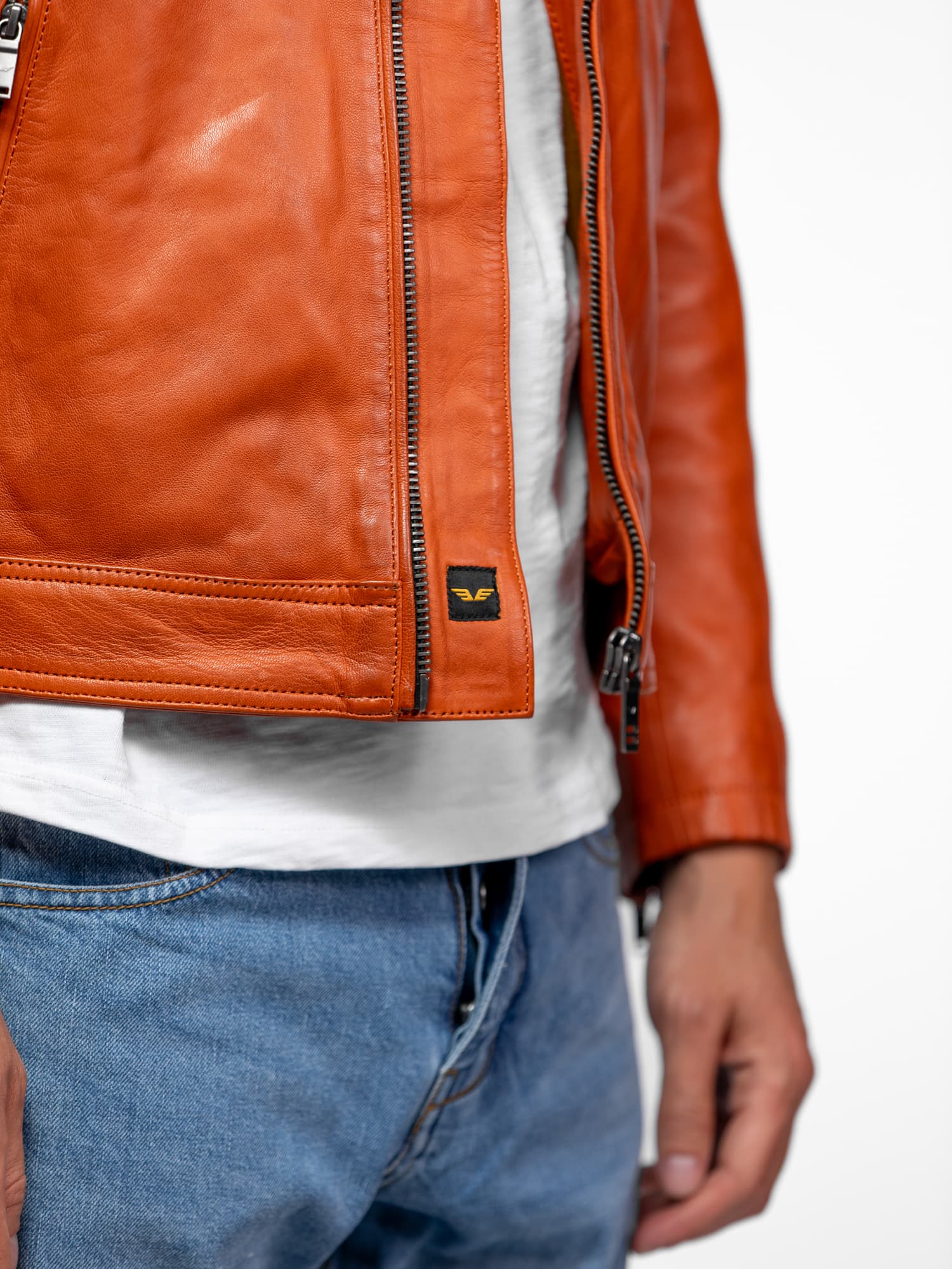 Nieto - Blouson cuir motard - Image 32
