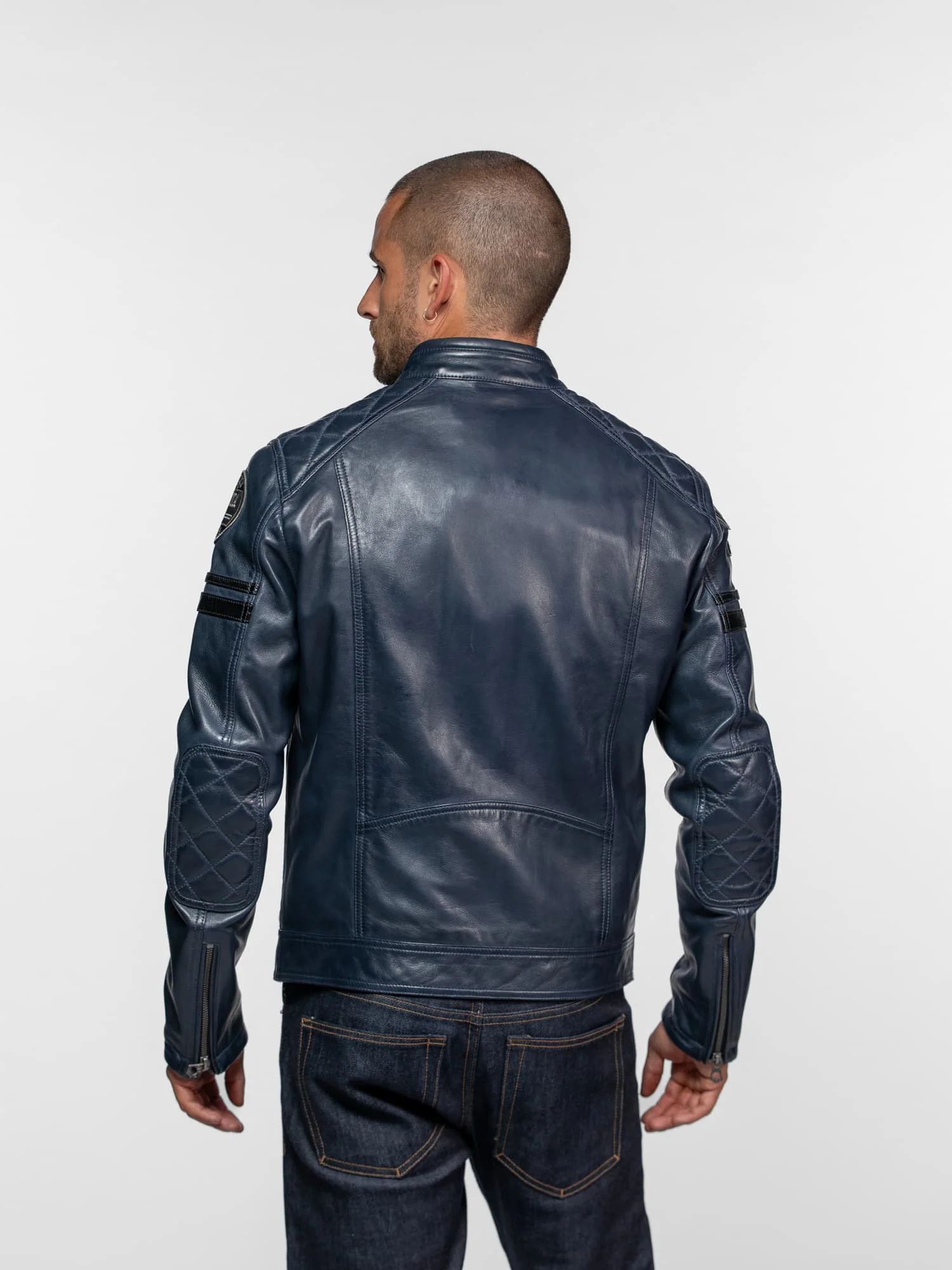Nieto - Blouson cuir motard - Image 6