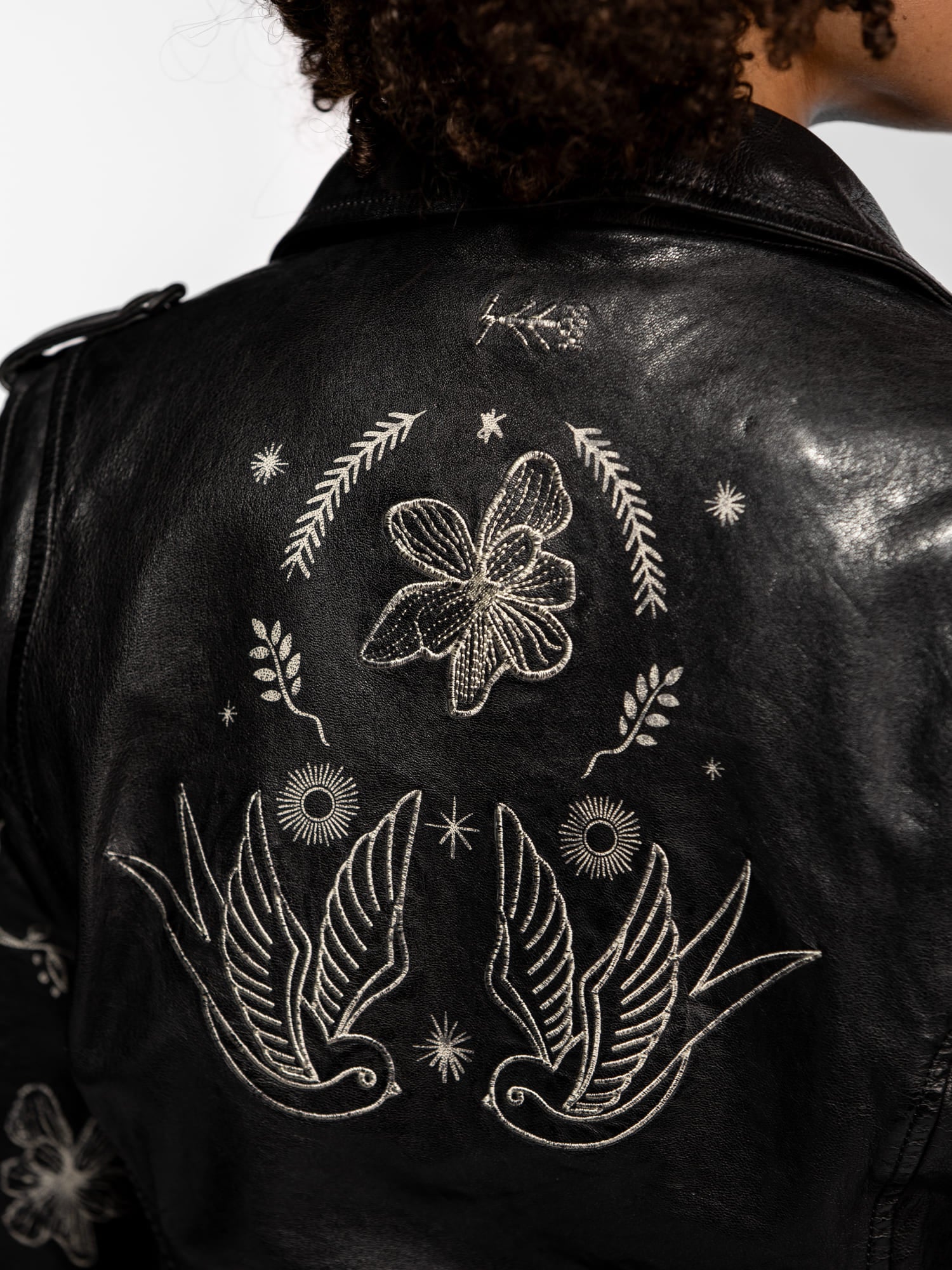 Nora - Blouson cuir femme - Image 5