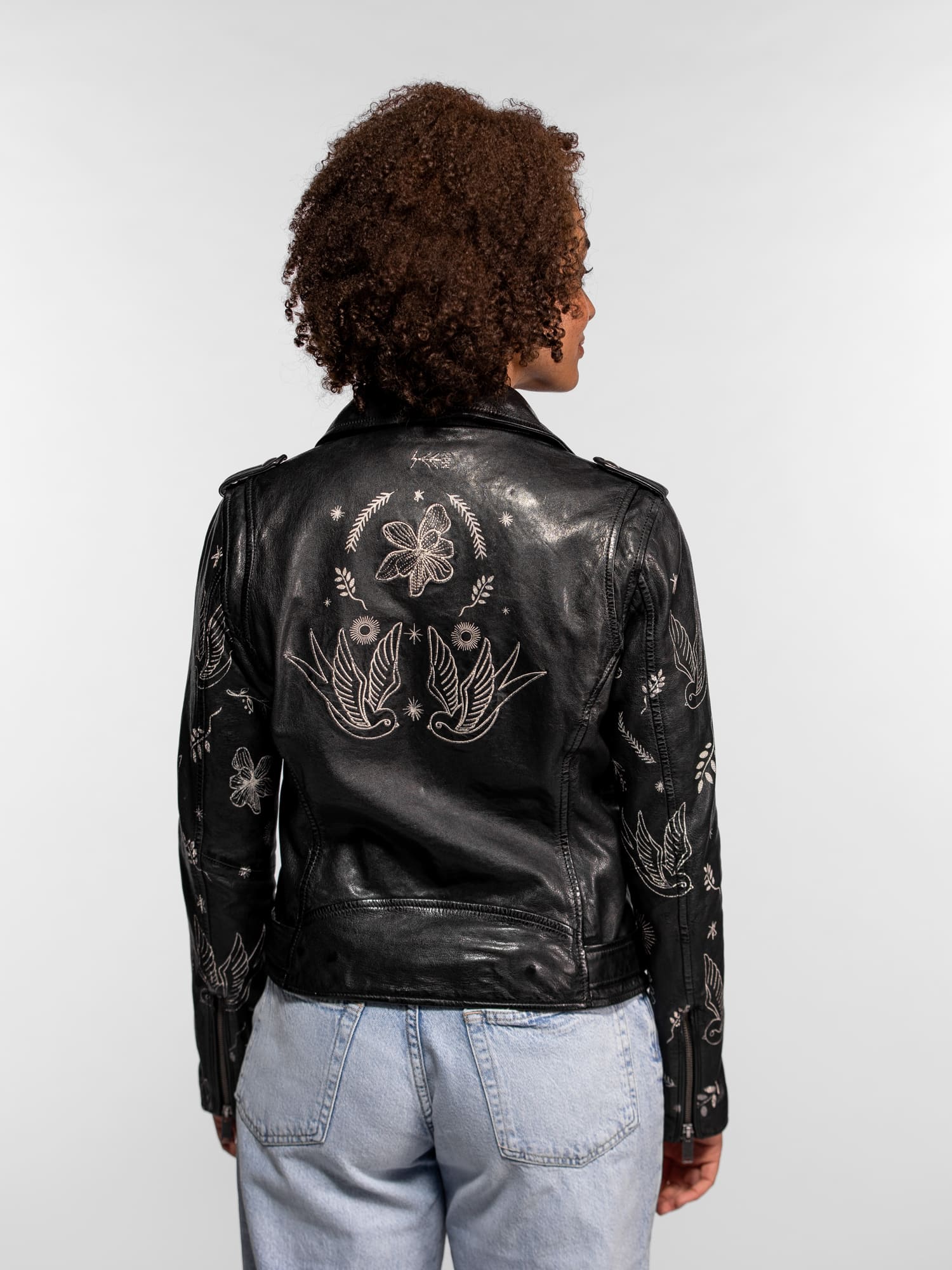 Nora - Blouson cuir femme - Image 6