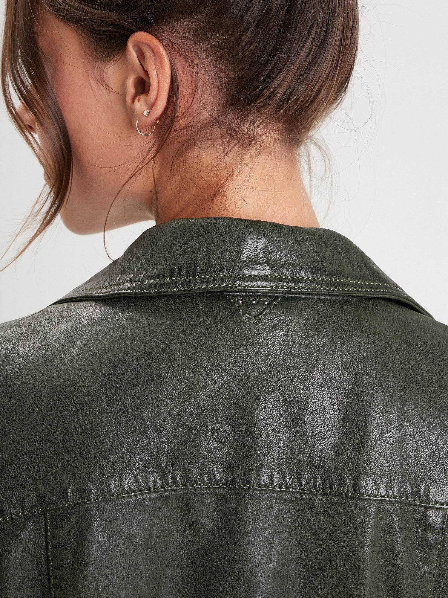 Olympe - Blouson biker cuir femme - Image 37