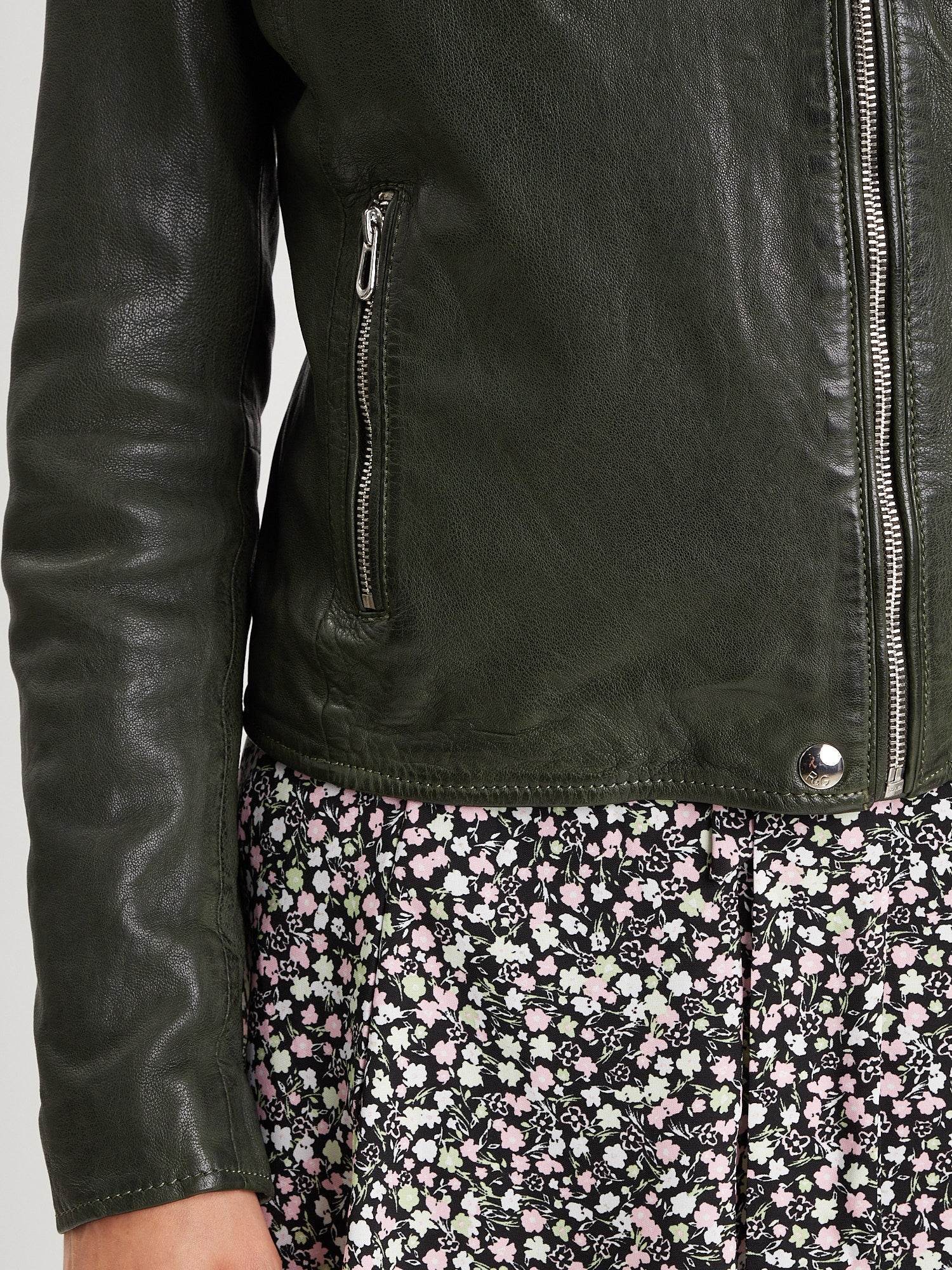 Olympe - Blouson biker cuir femme - Image 39