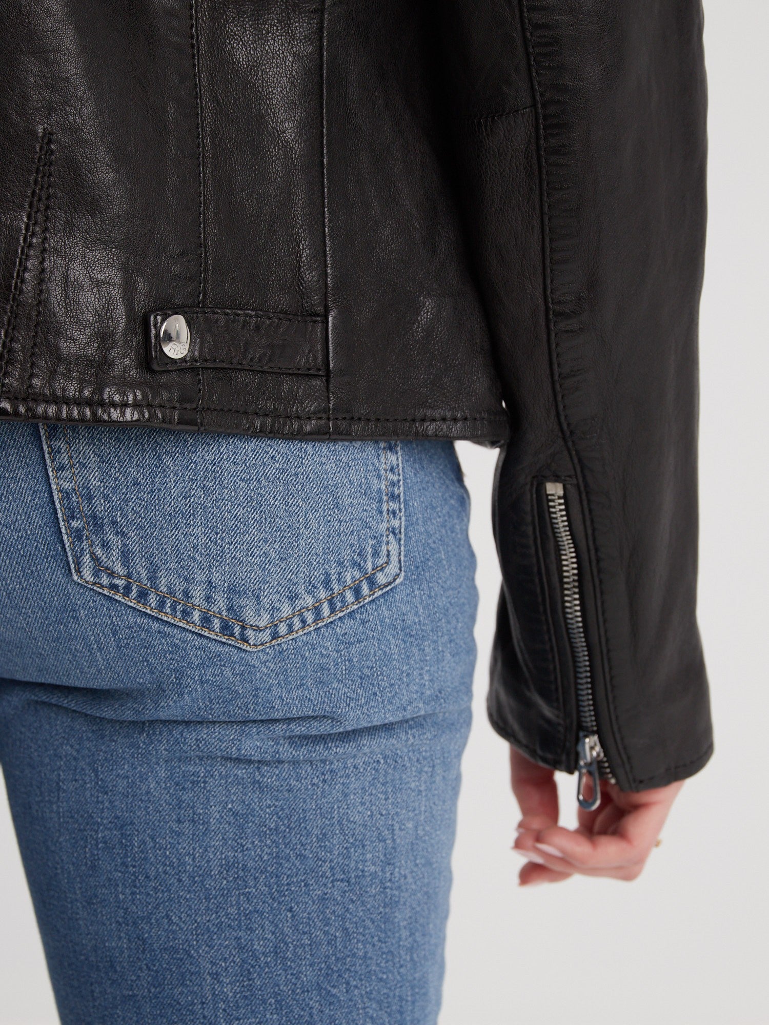 Olympe - Blouson biker cuir femme - Image 51