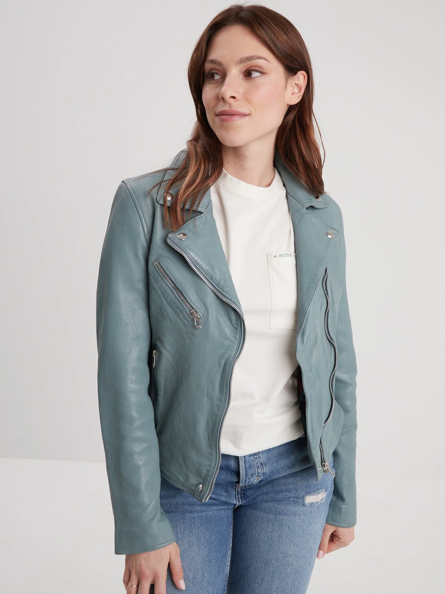 Olympe - Blouson biker cuir femme - Image 54