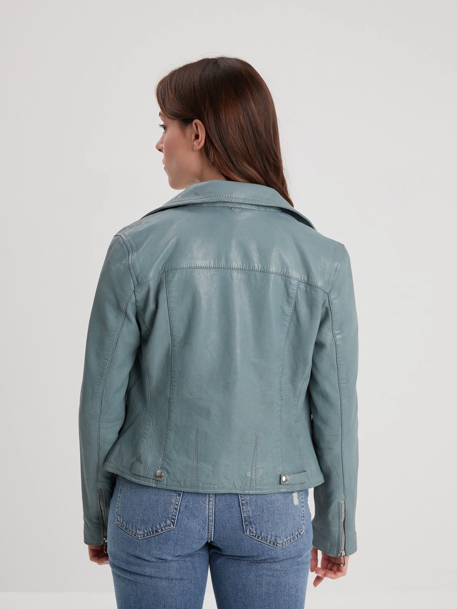 Olympe - Blouson biker cuir femme - Image 55