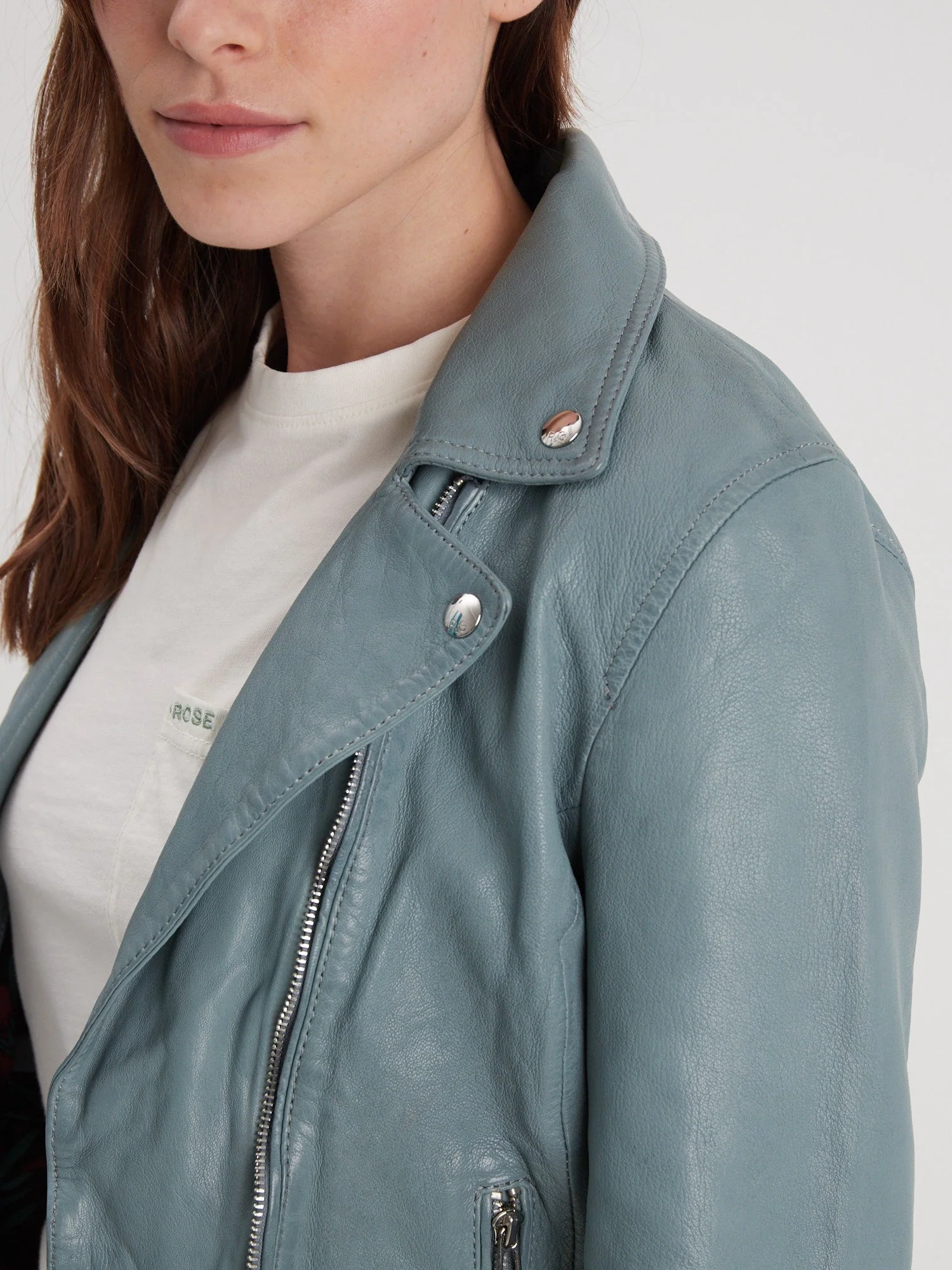 Olympe - Blouson biker cuir femme - Image 58