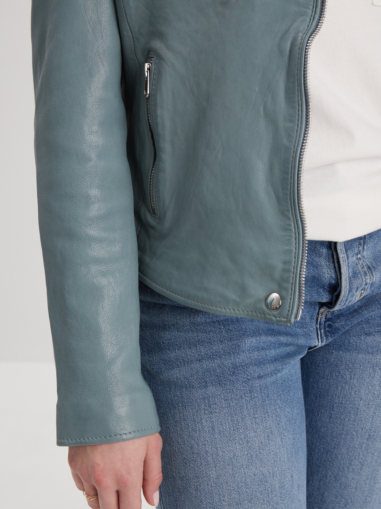 Olympe - Blouson biker cuir femme - Image 59