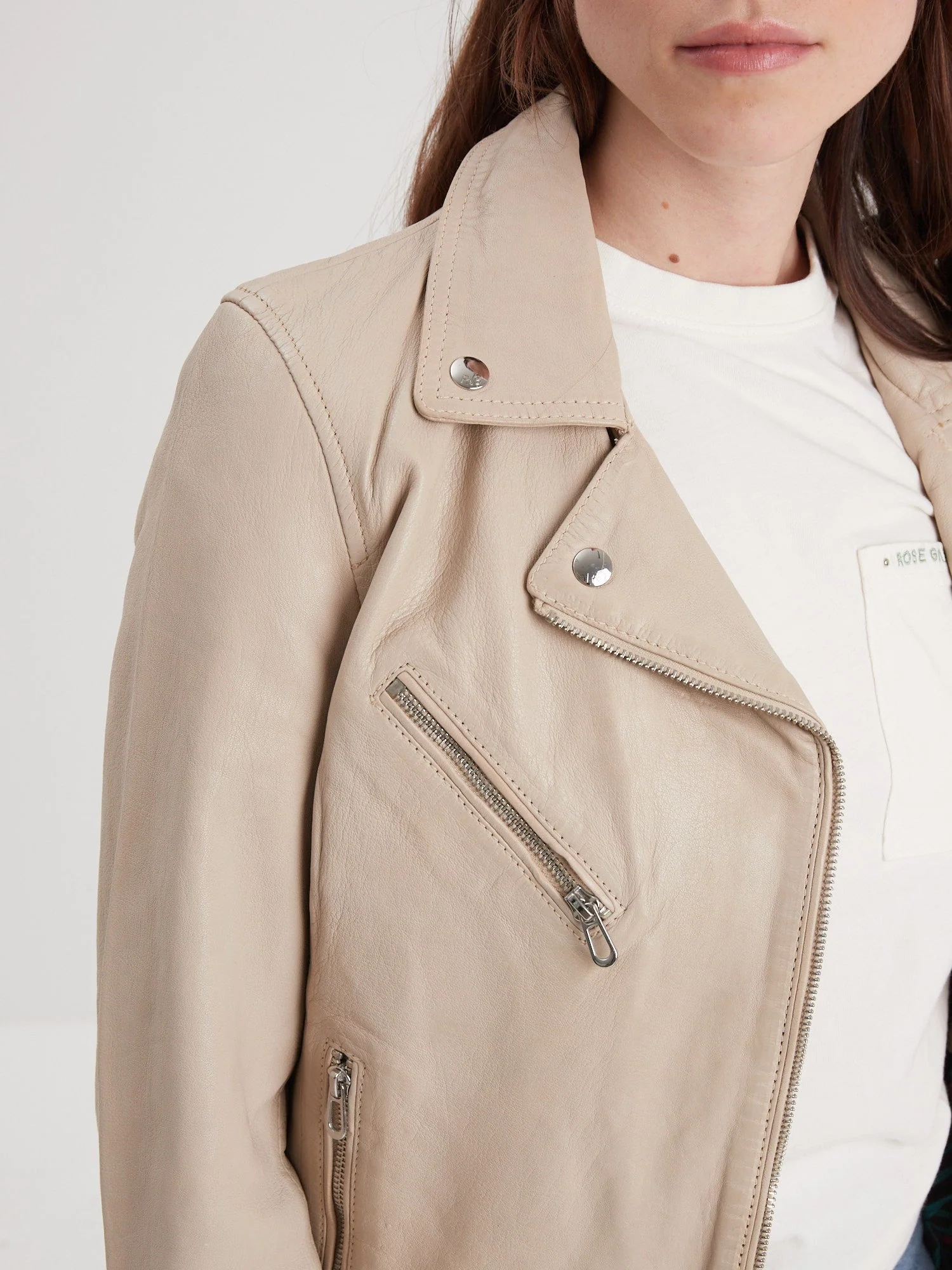 Olympe - Blouson biker cuir femme - Image 62