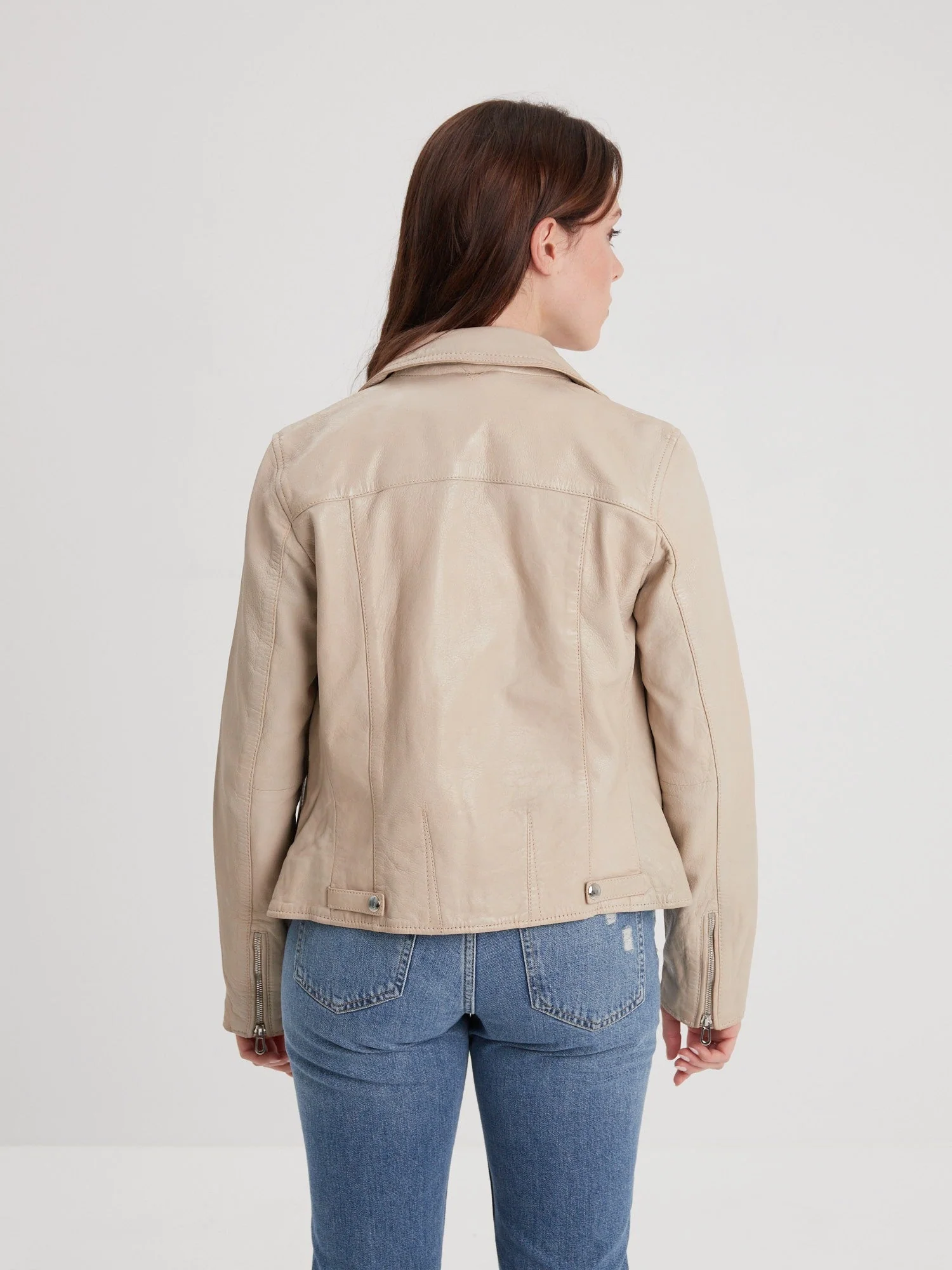 Olympe - Blouson biker cuir femme - Image 63