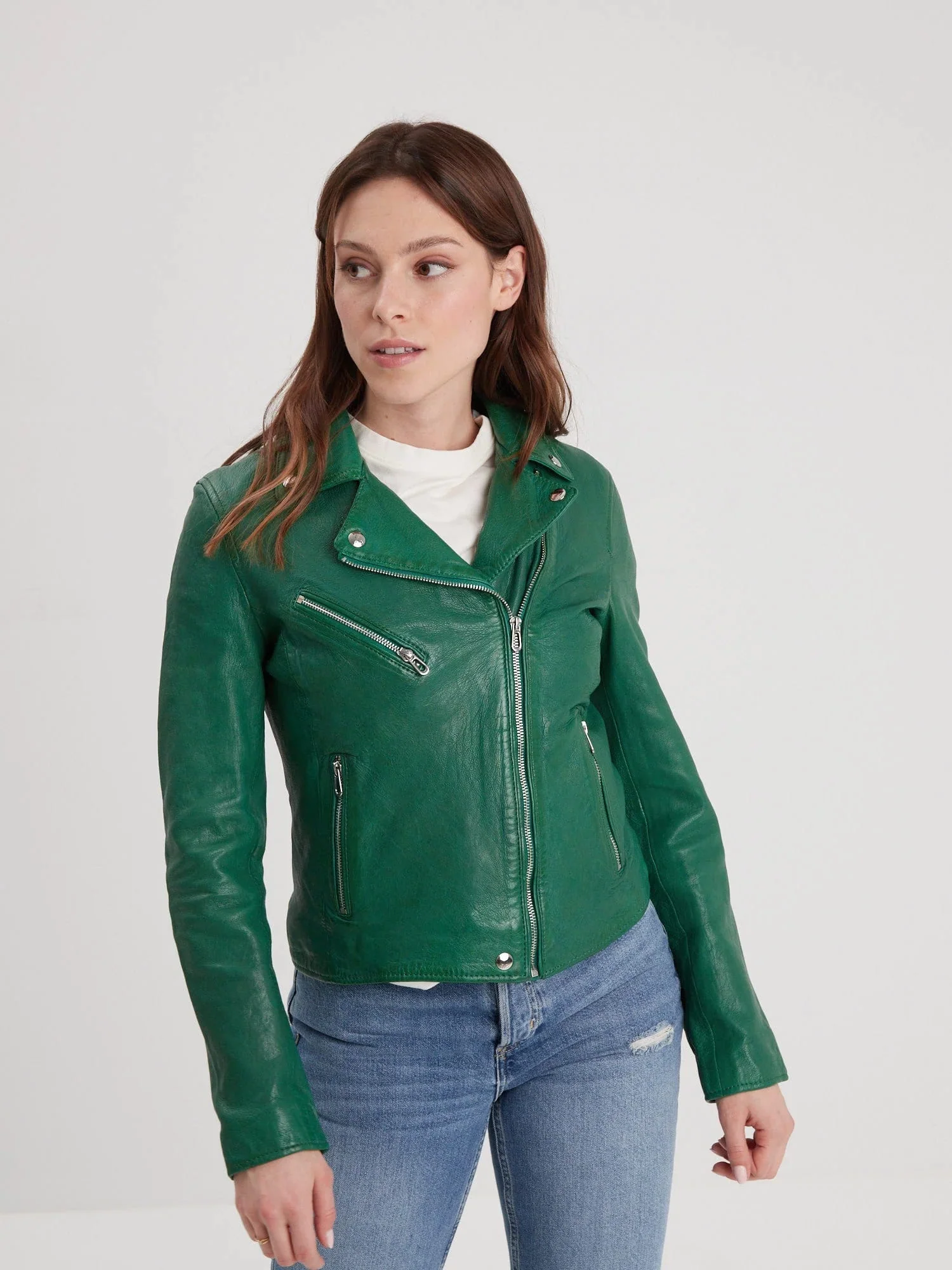 Olympe - Blouson biker cuir femme - Image 67