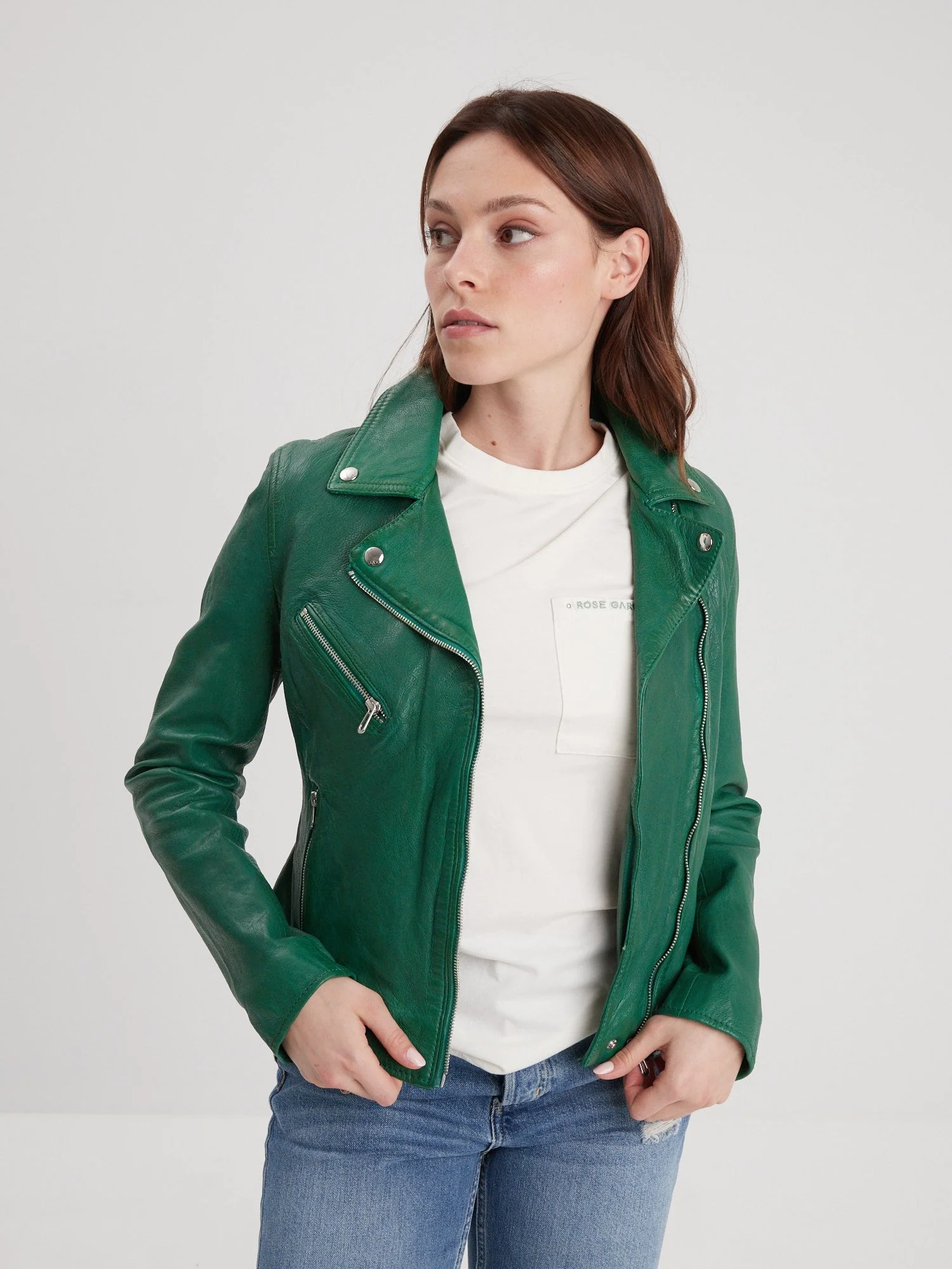Olympe - Blouson biker cuir femme - Image 68