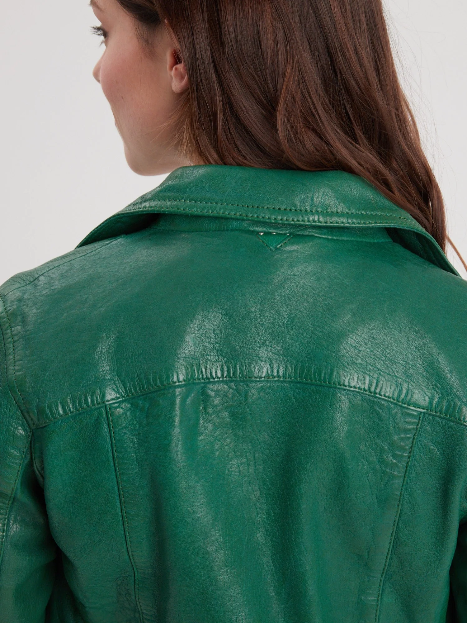 Olympe - Blouson biker cuir femme - Image 71