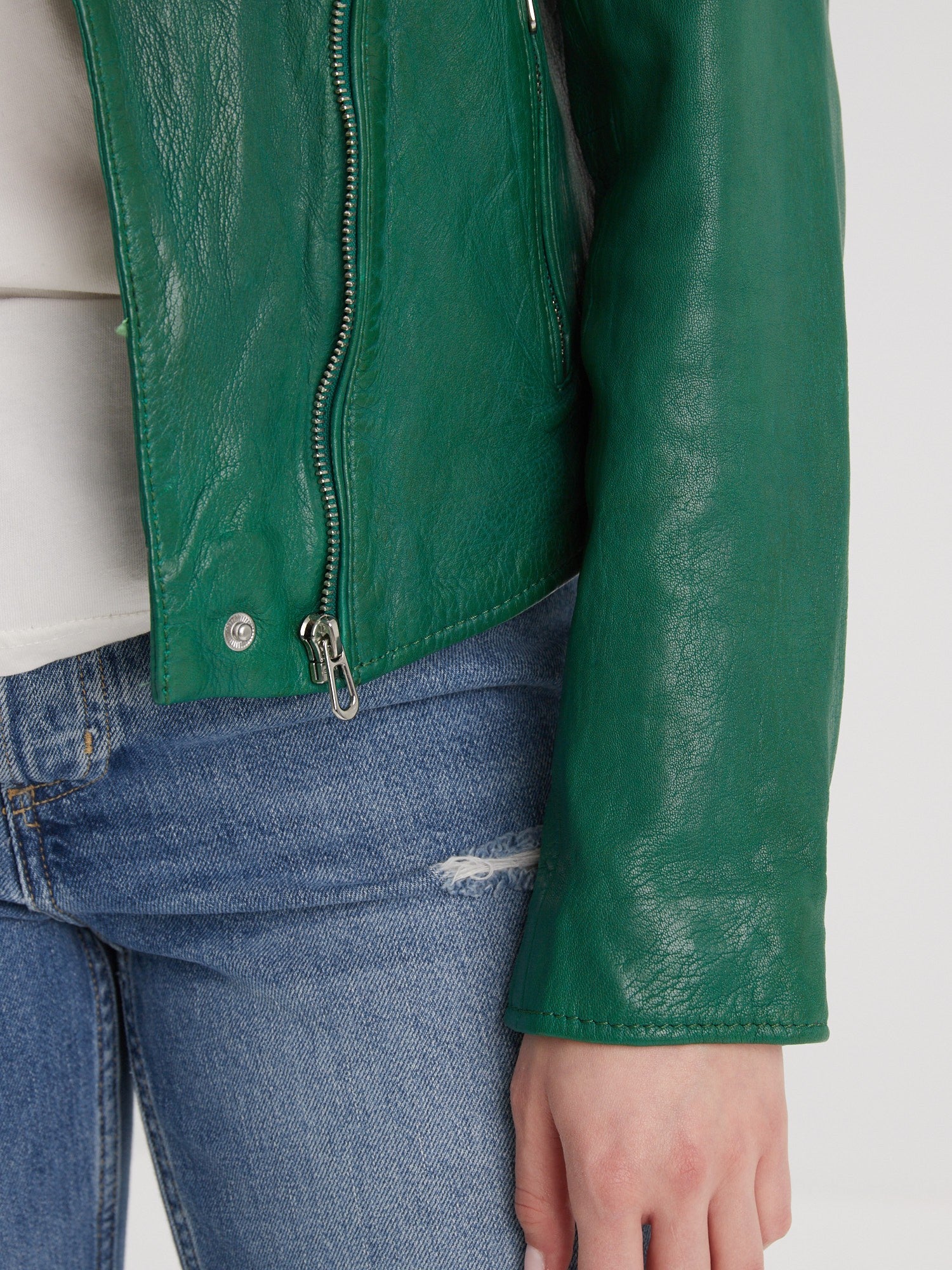 Olympe - Blouson biker cuir femme - Image 72