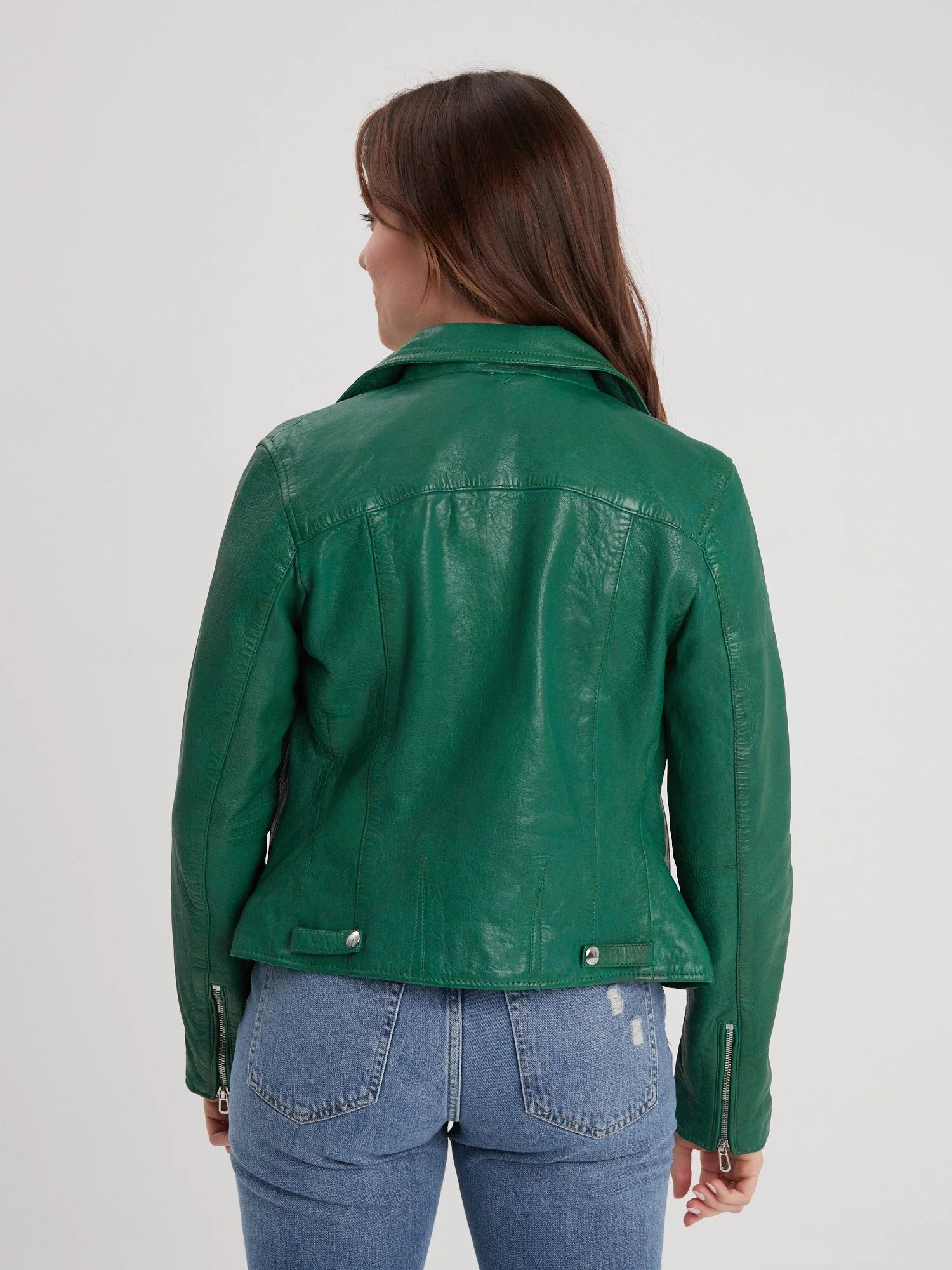 Olympe - Blouson biker cuir femme - Image 73