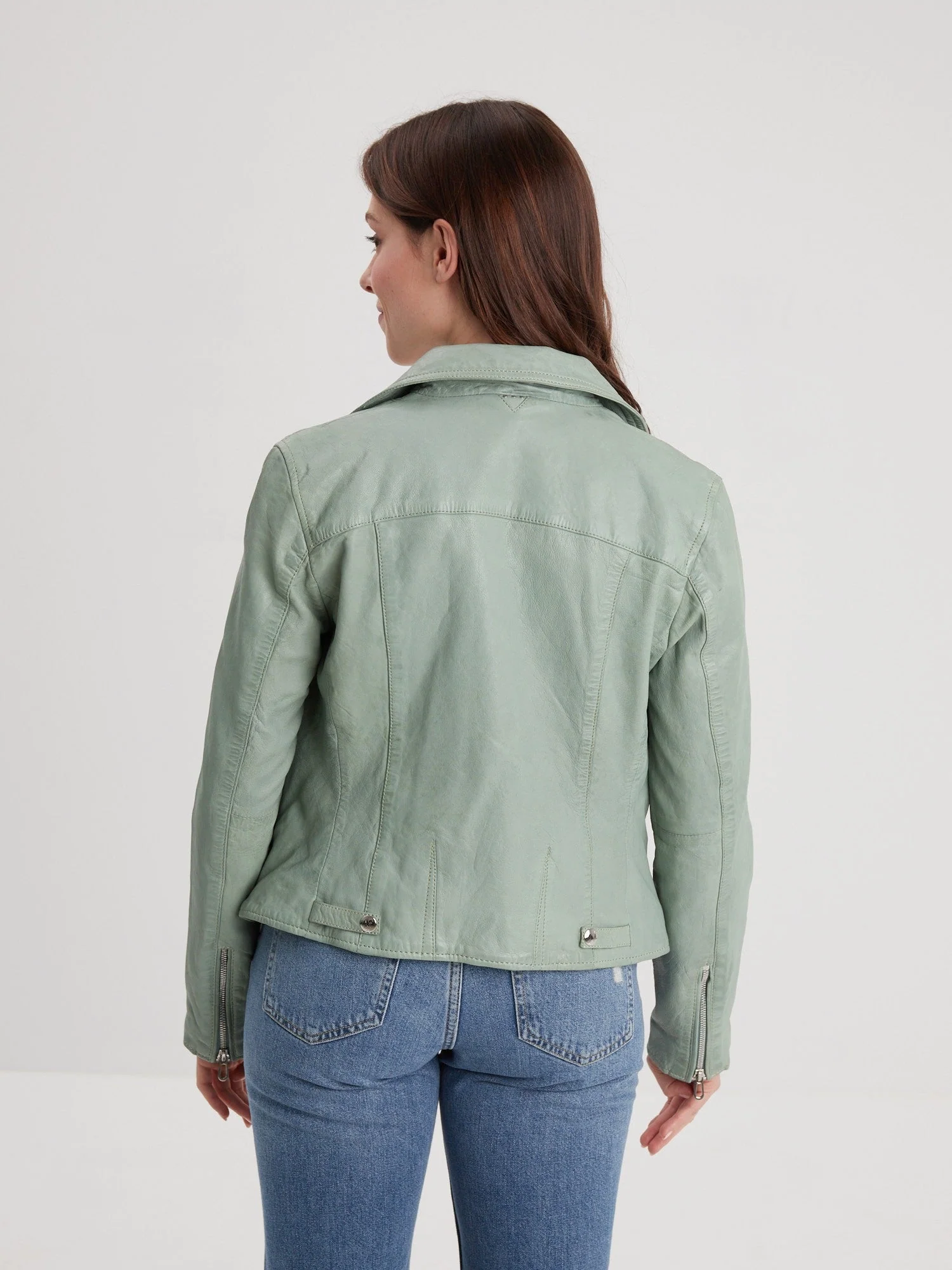 Olympe - Blouson biker cuir femme - Image 77