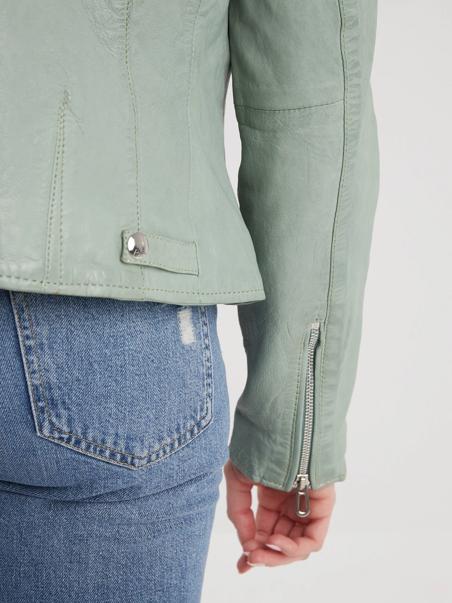 Olympe - Blouson biker cuir femme - Image 79