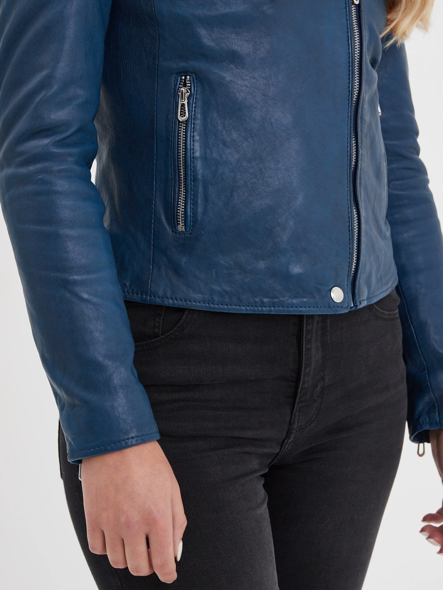 Olympe - Blouson biker cuir femme - Image 95