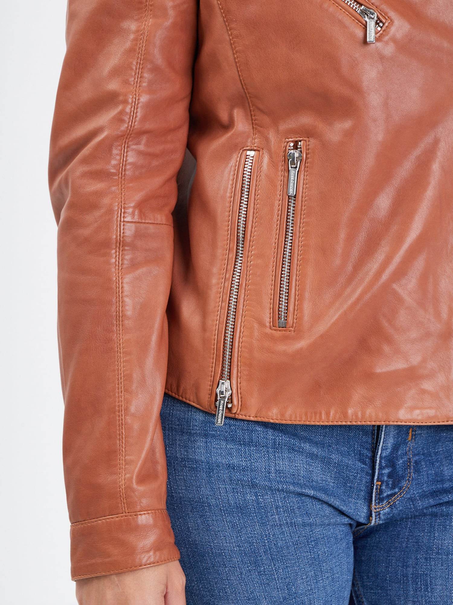 Paloma - Blouson biker cuir femme - Image 11
