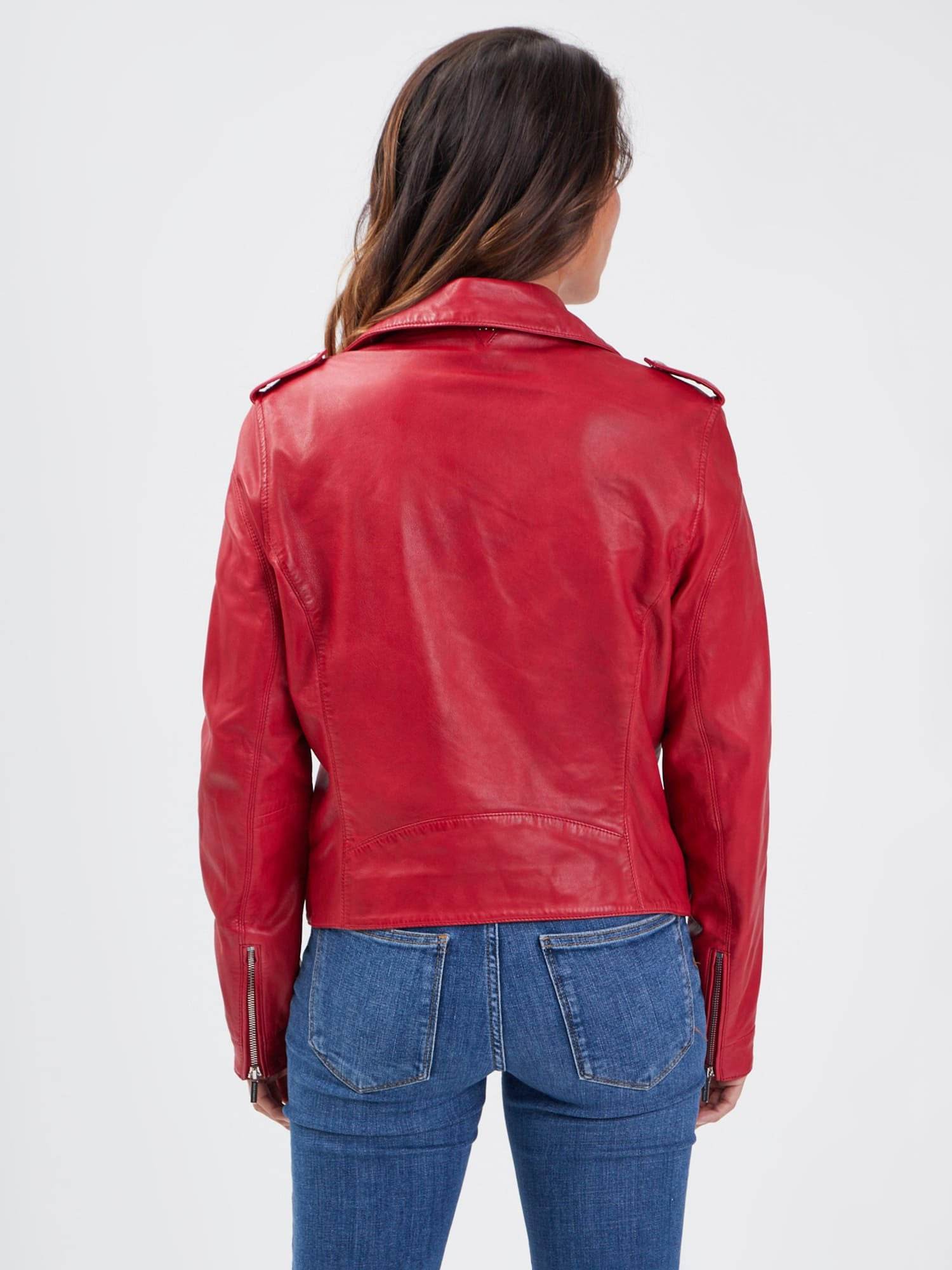 Paloma - Blouson biker cuir femme - Image 20