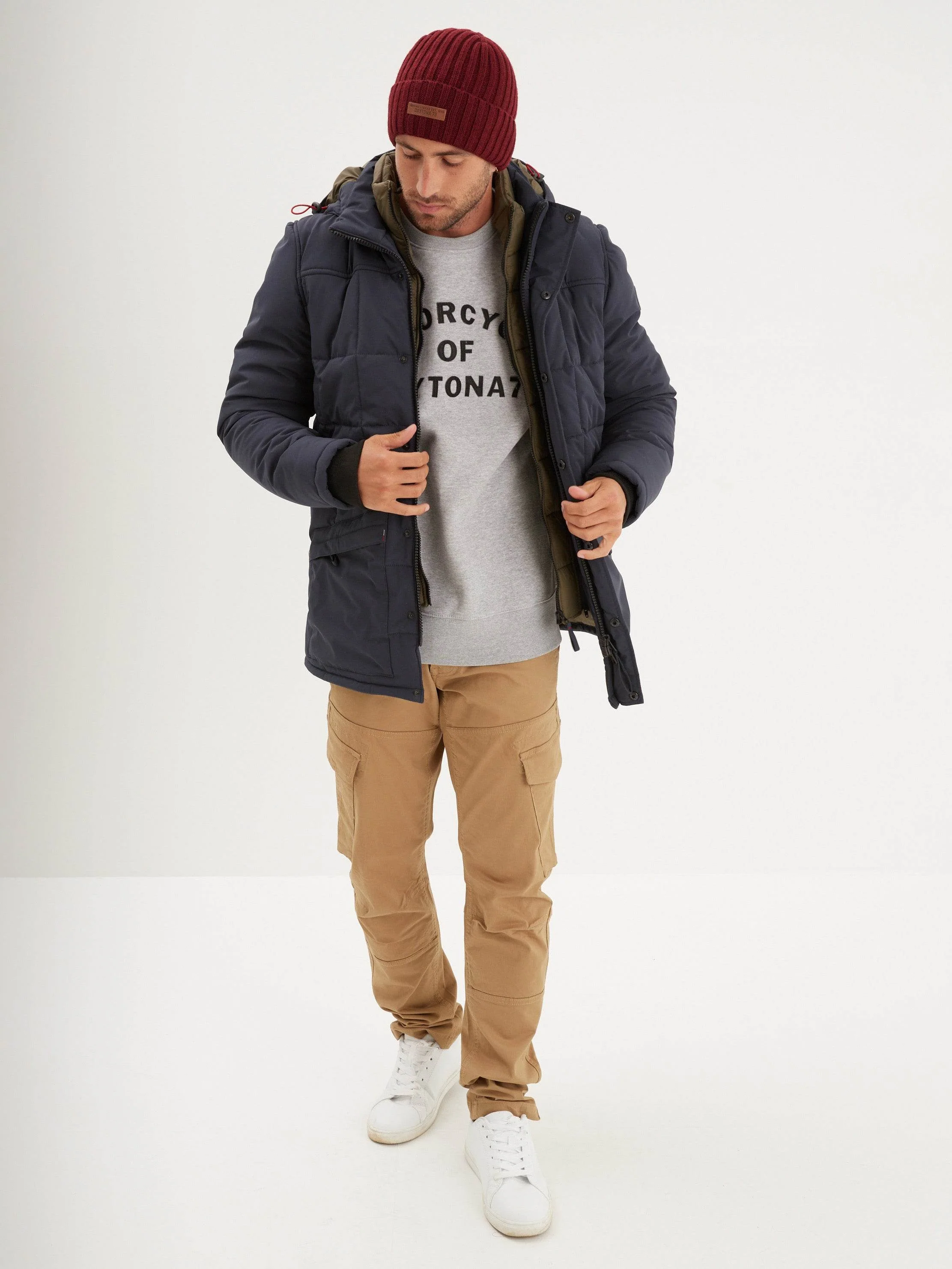 Panguitch - Parka bleue homme - Image 4
