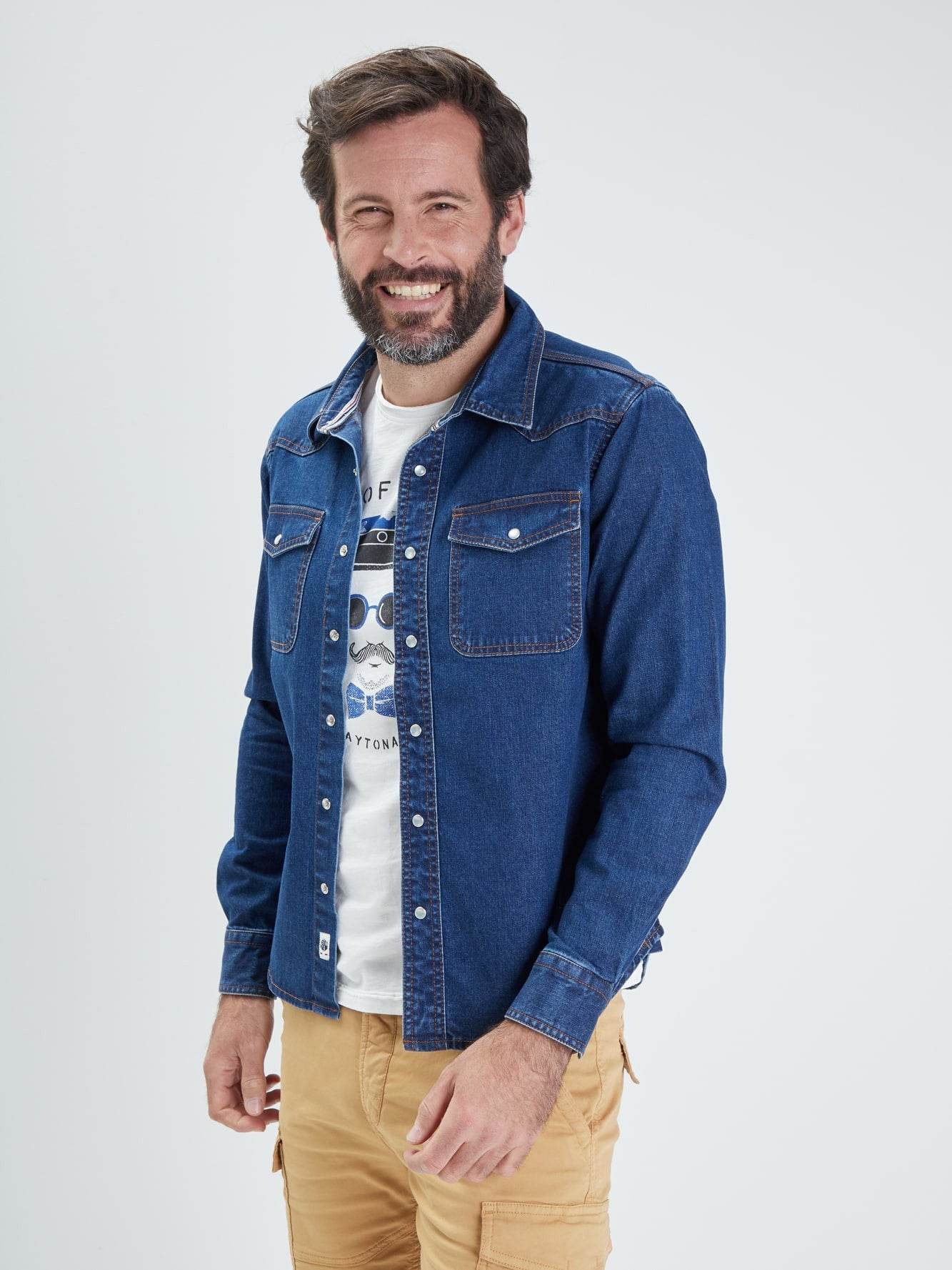 Patroller - Chemise denim homme - Image 6