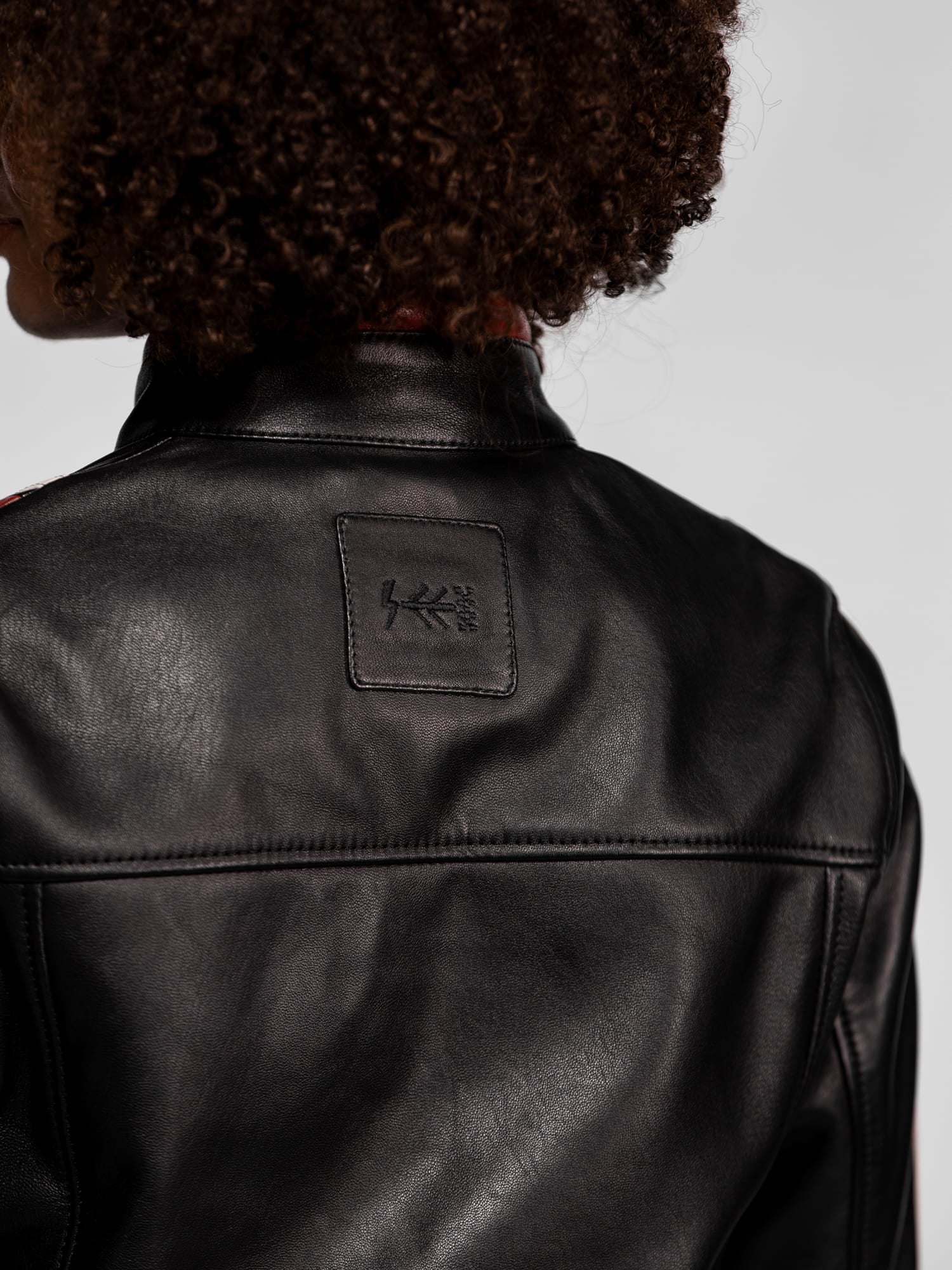 Peony - Blouson cuir femme - Image 6