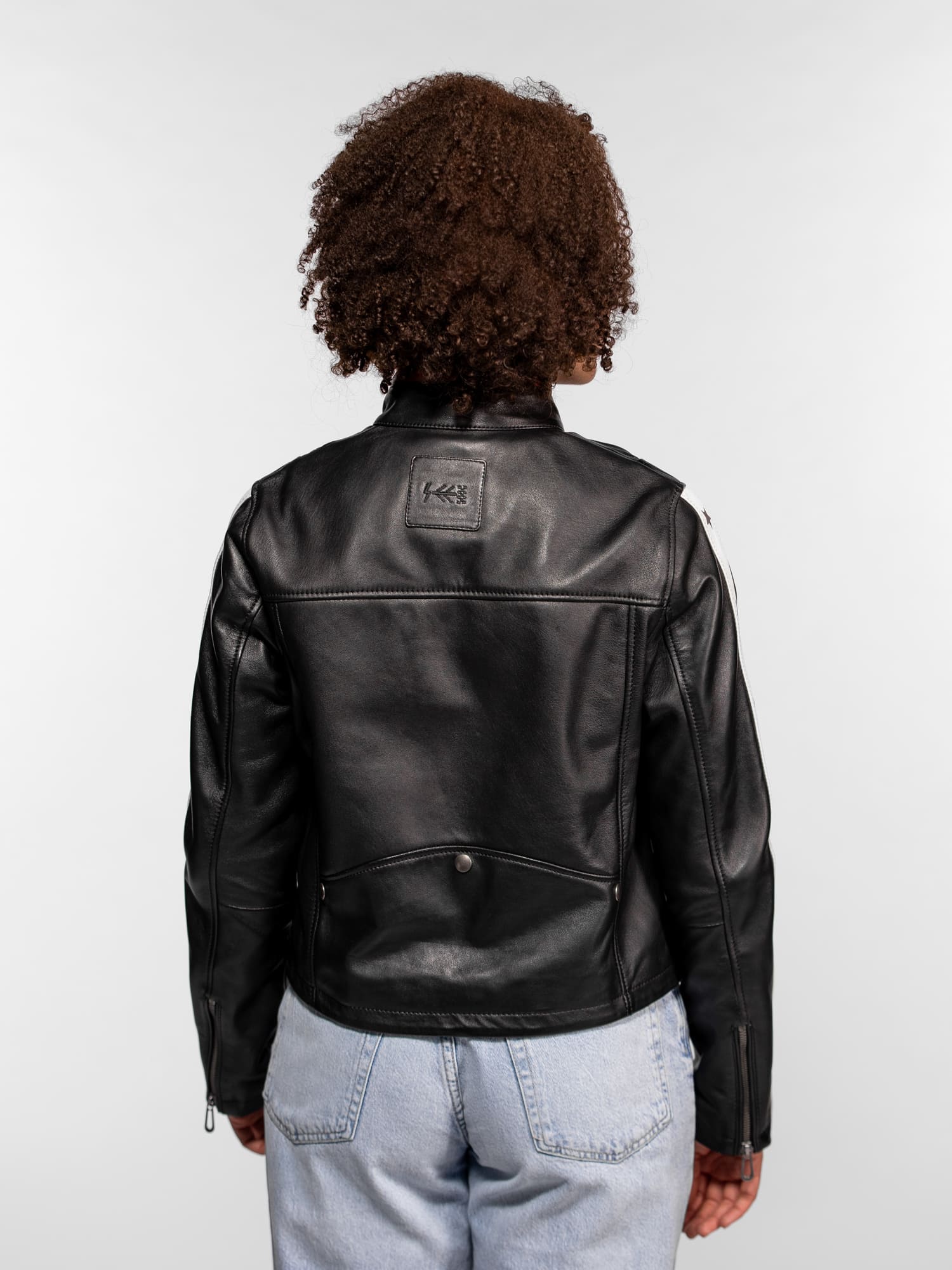 Peony - Blouson cuir femme - Image 7