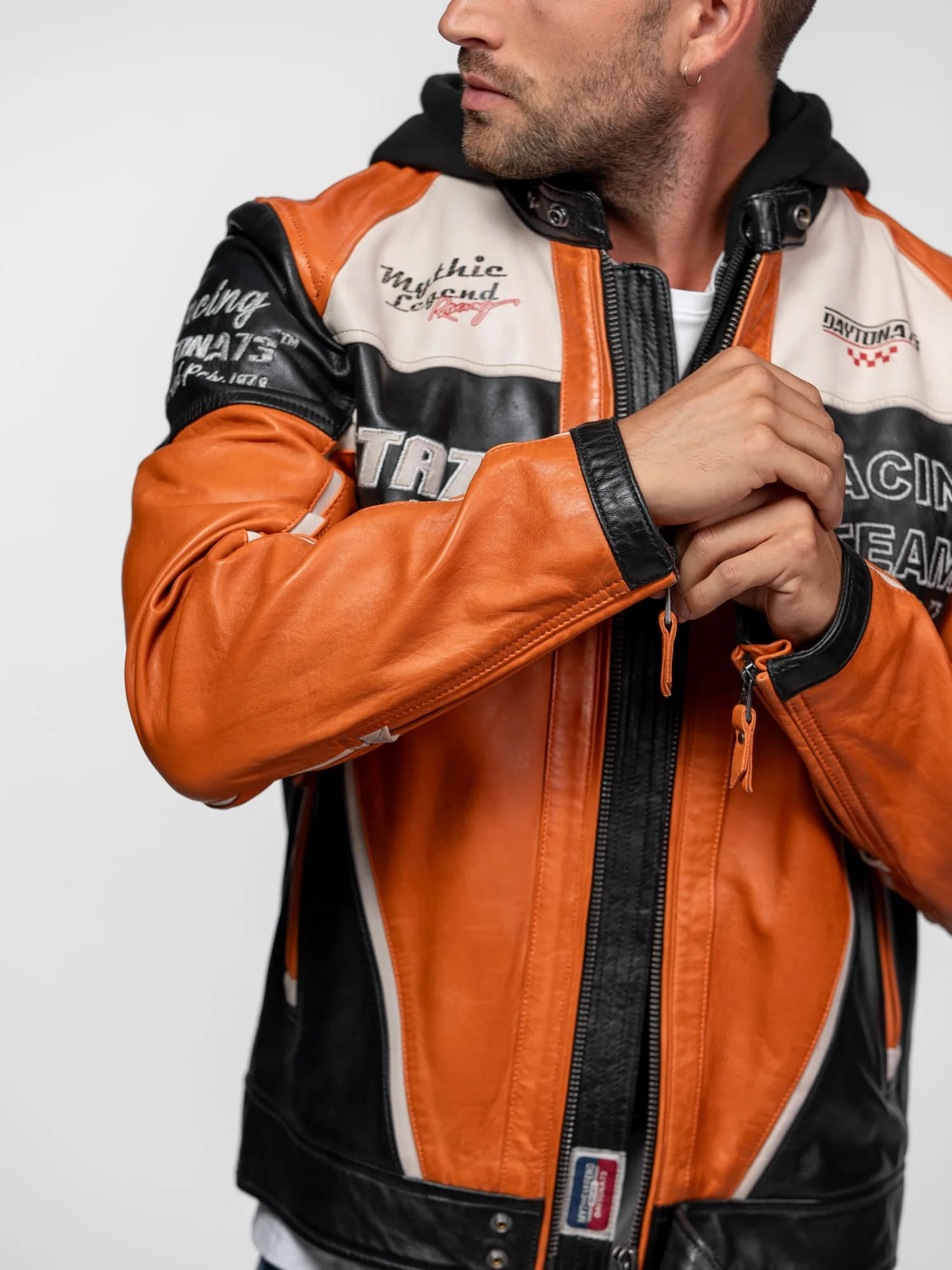 Perez - Blouson cuir motard - Image 10