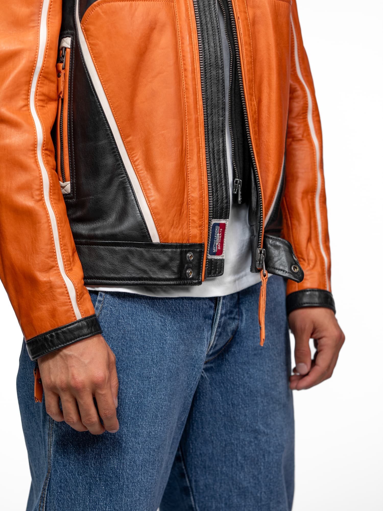 Perez - Blouson cuir motard - Image 11