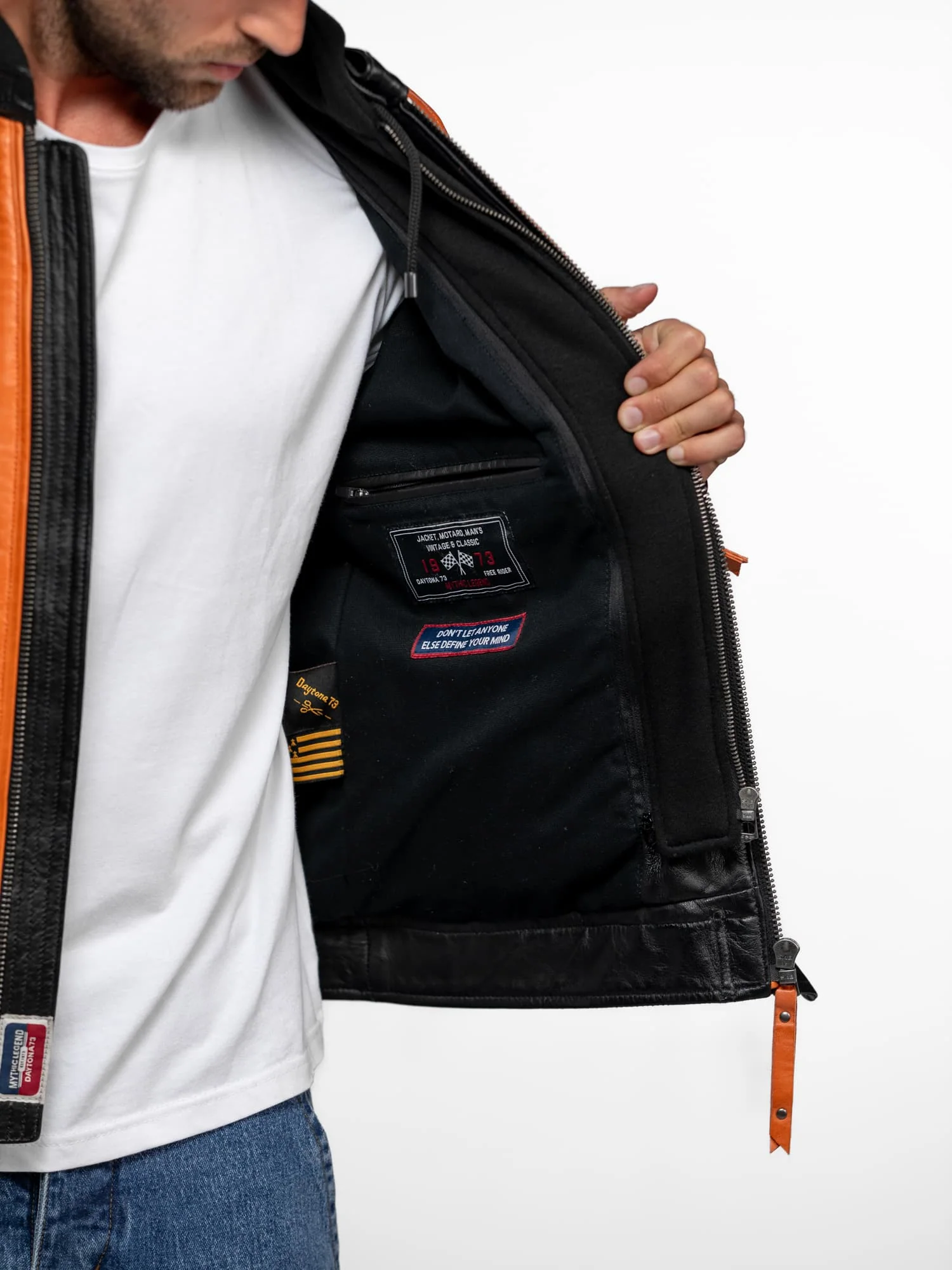 Perez - Blouson cuir motard - Image 12