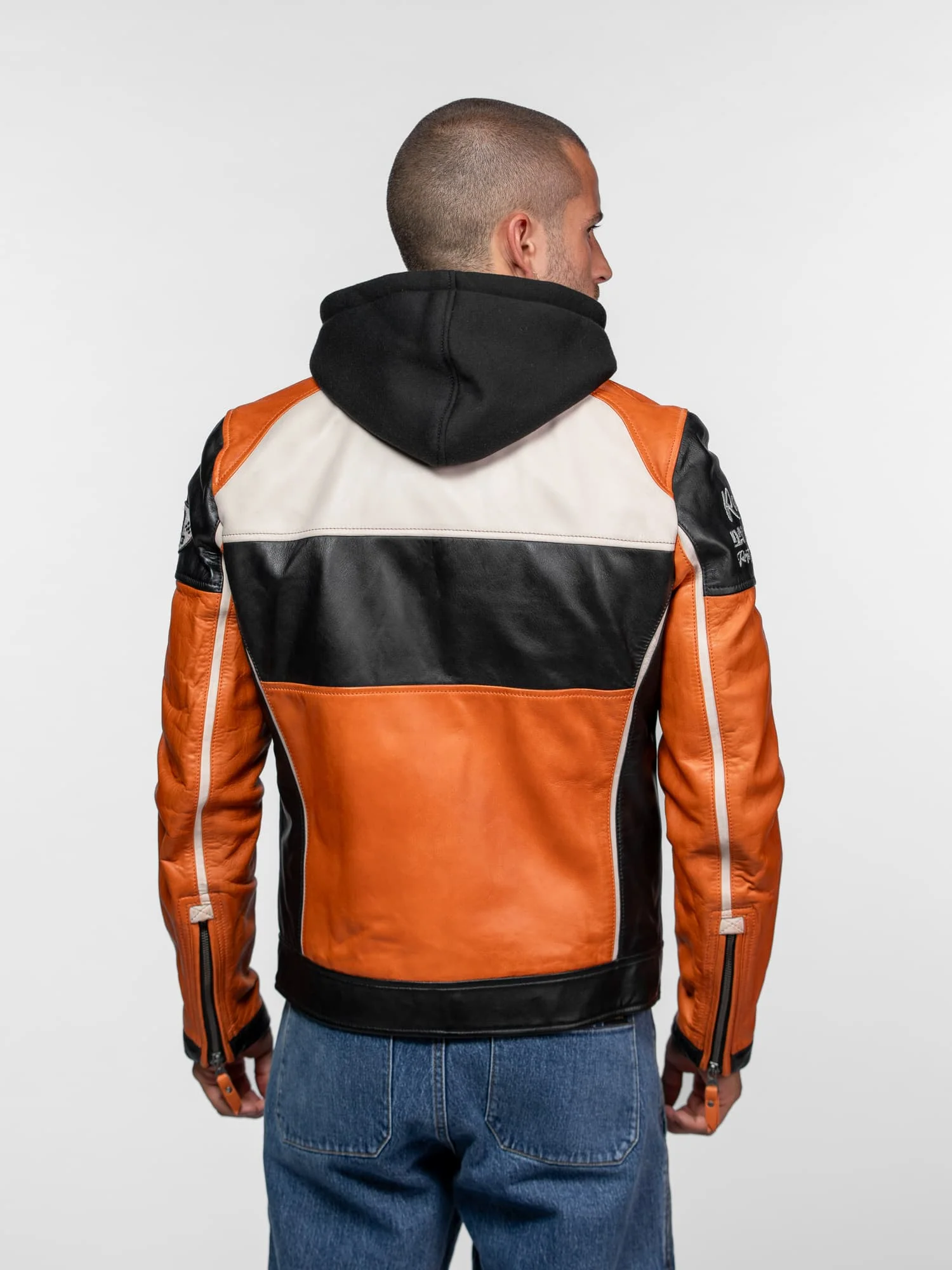 Perez - Blouson cuir motard - Image 14