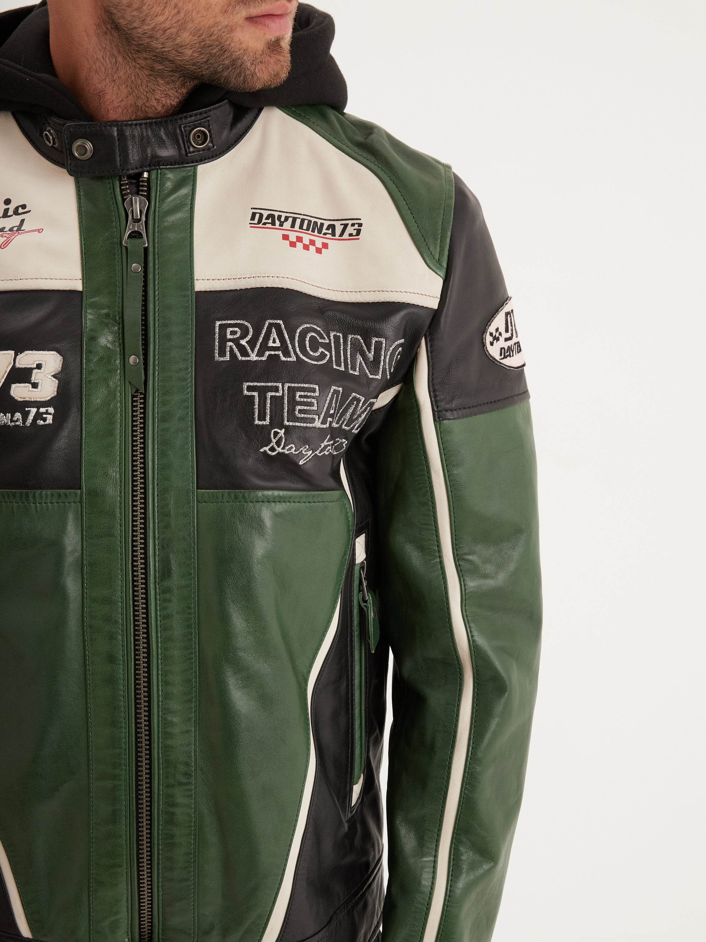 Perez - Blouson cuir motard - Image 3