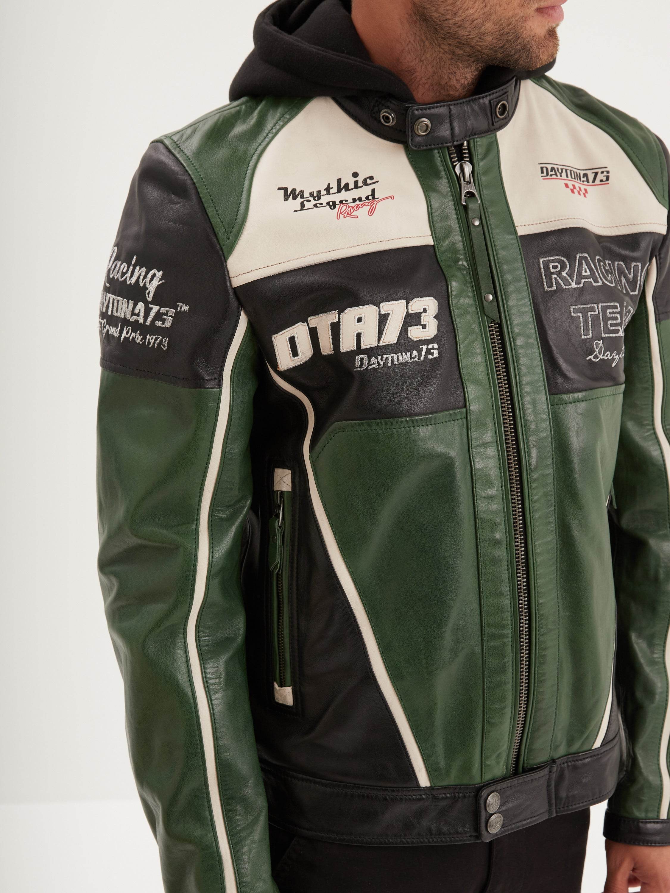 Perez - Blouson cuir motard - Image 4