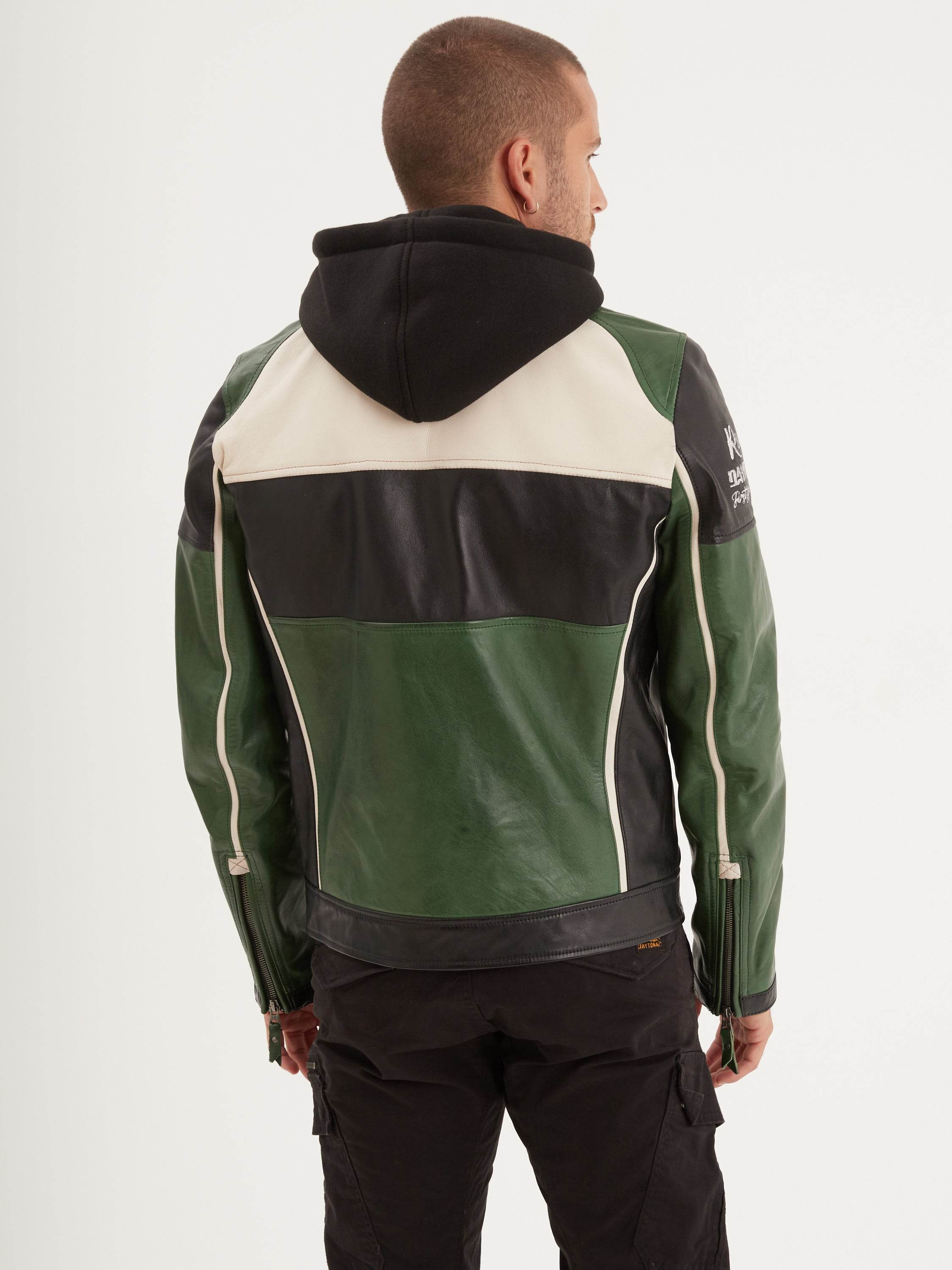 Perez - Blouson cuir motard - Image 5
