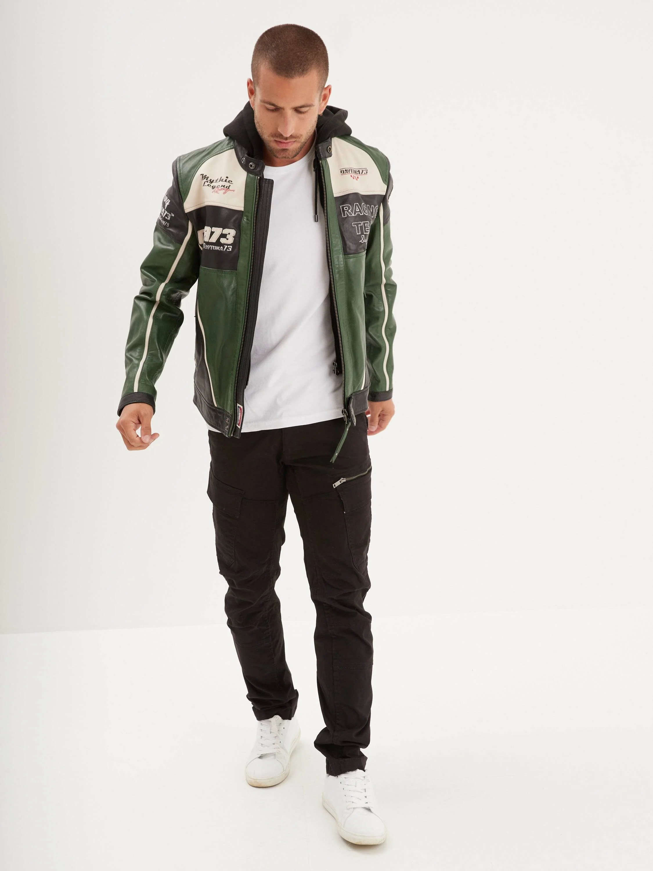 Perez - Blouson cuir motard - Image 6