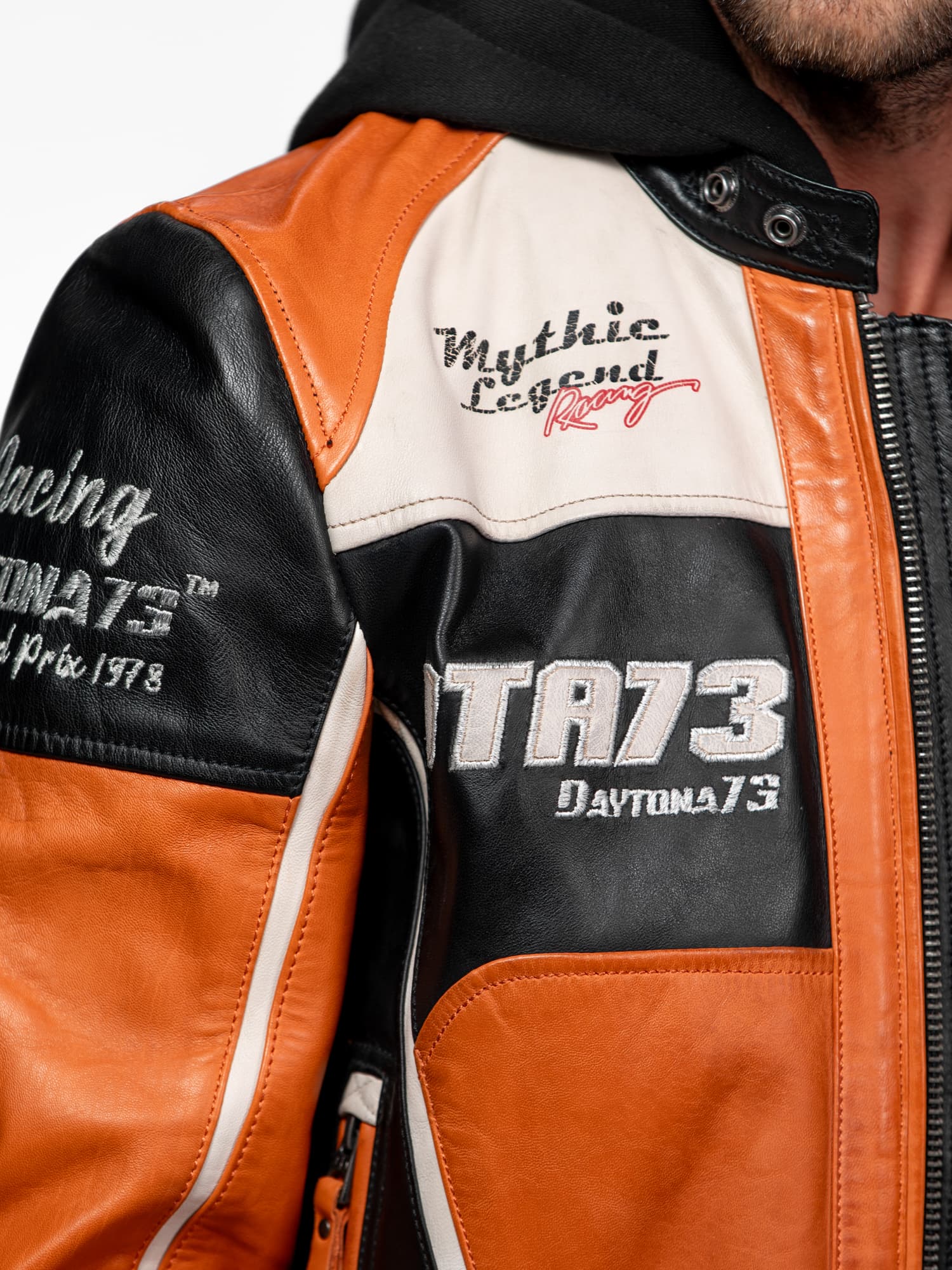 Perez - Blouson cuir motard - Image 8