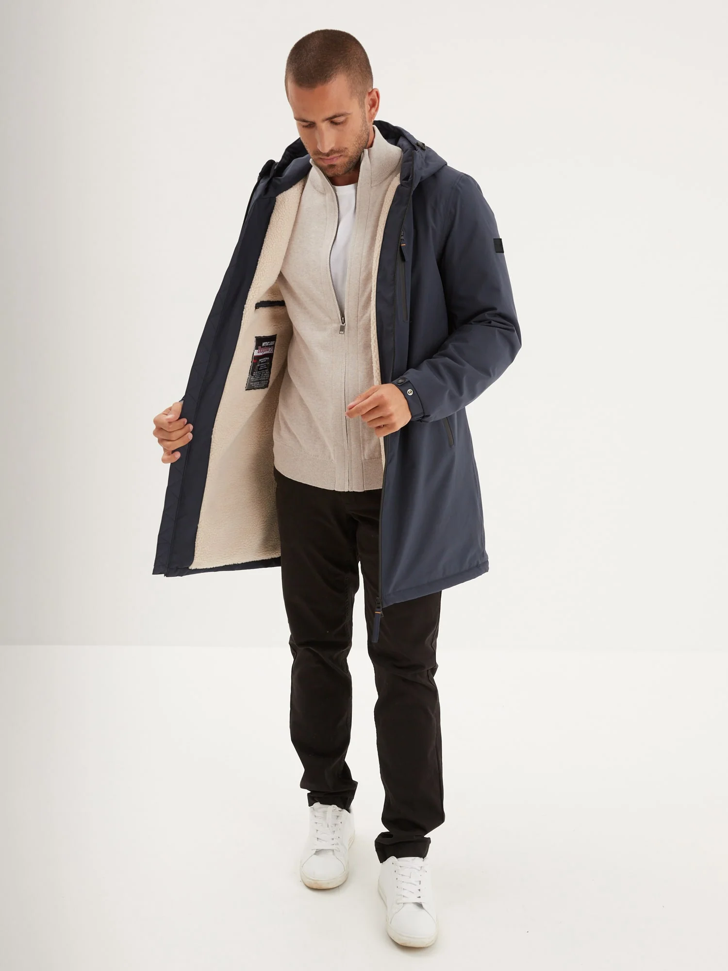 Regen - Parka longue en sherpa - Image 15