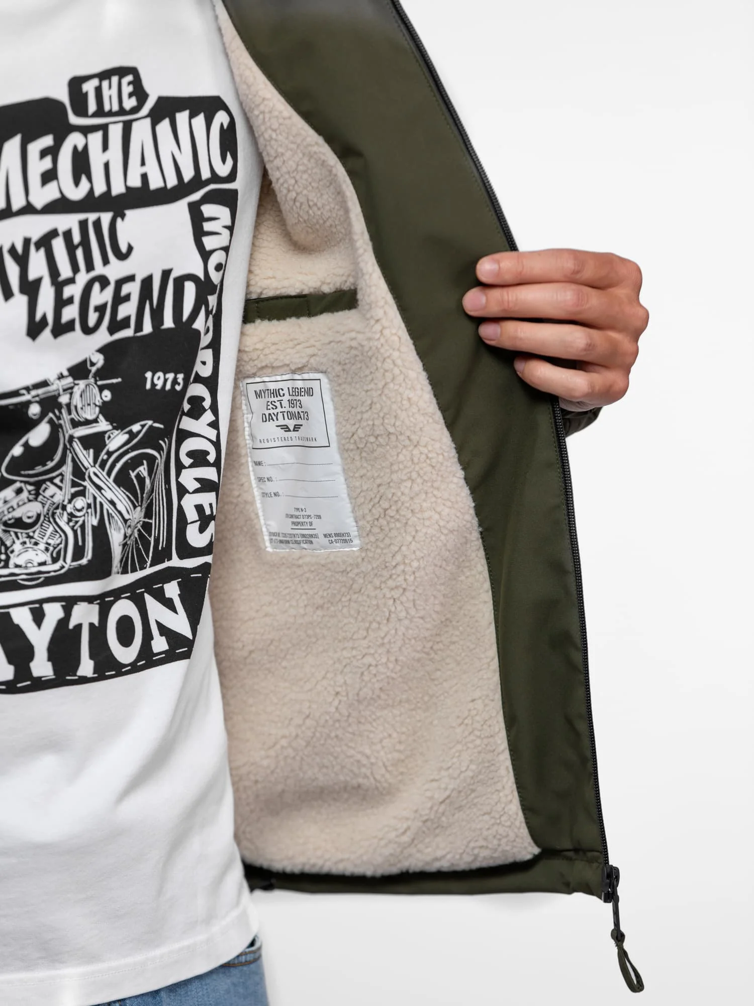 Regson - Parka courte en sherpa - Image 18