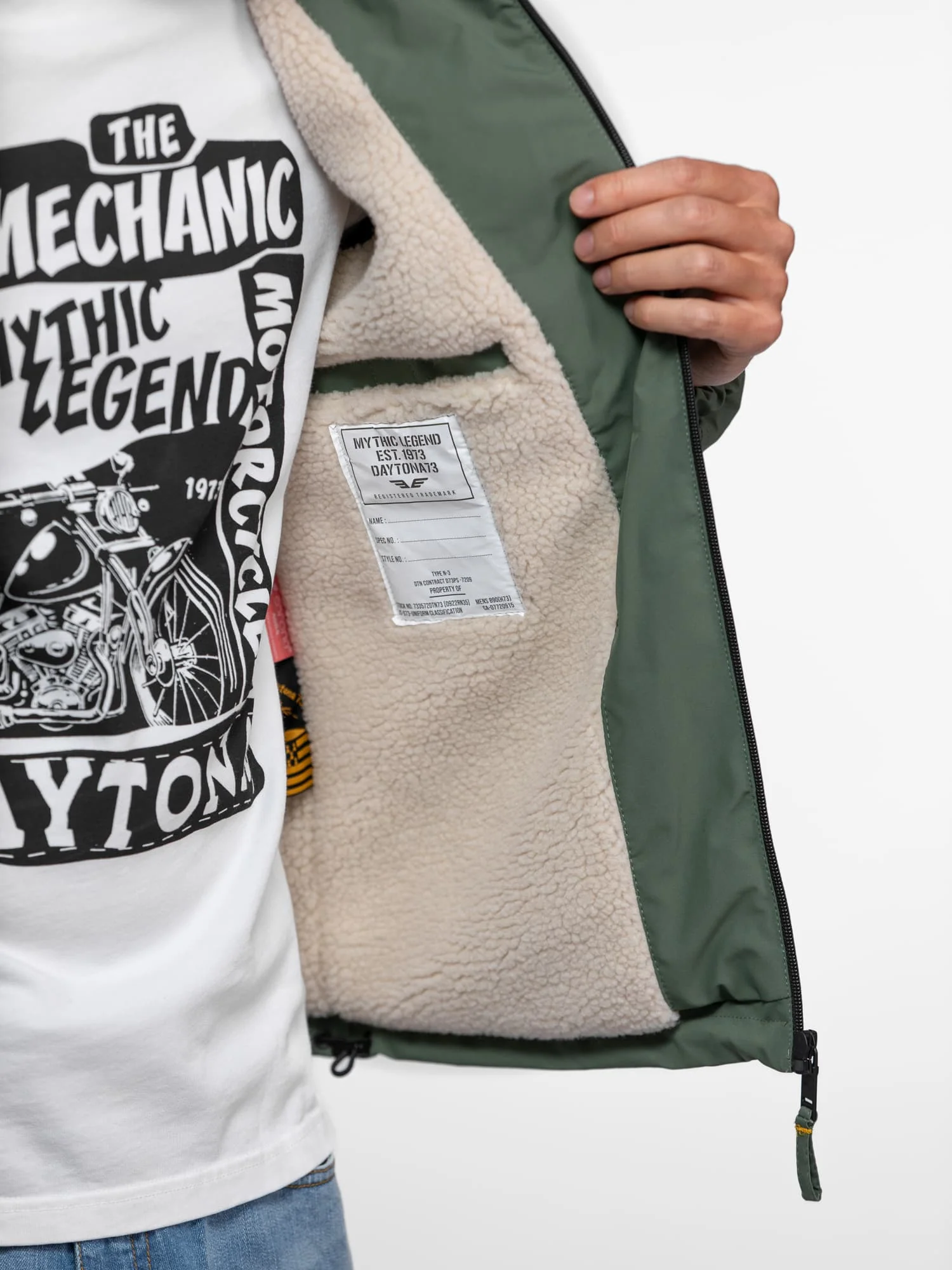 Regson - Parka courte en sherpa - Image 5