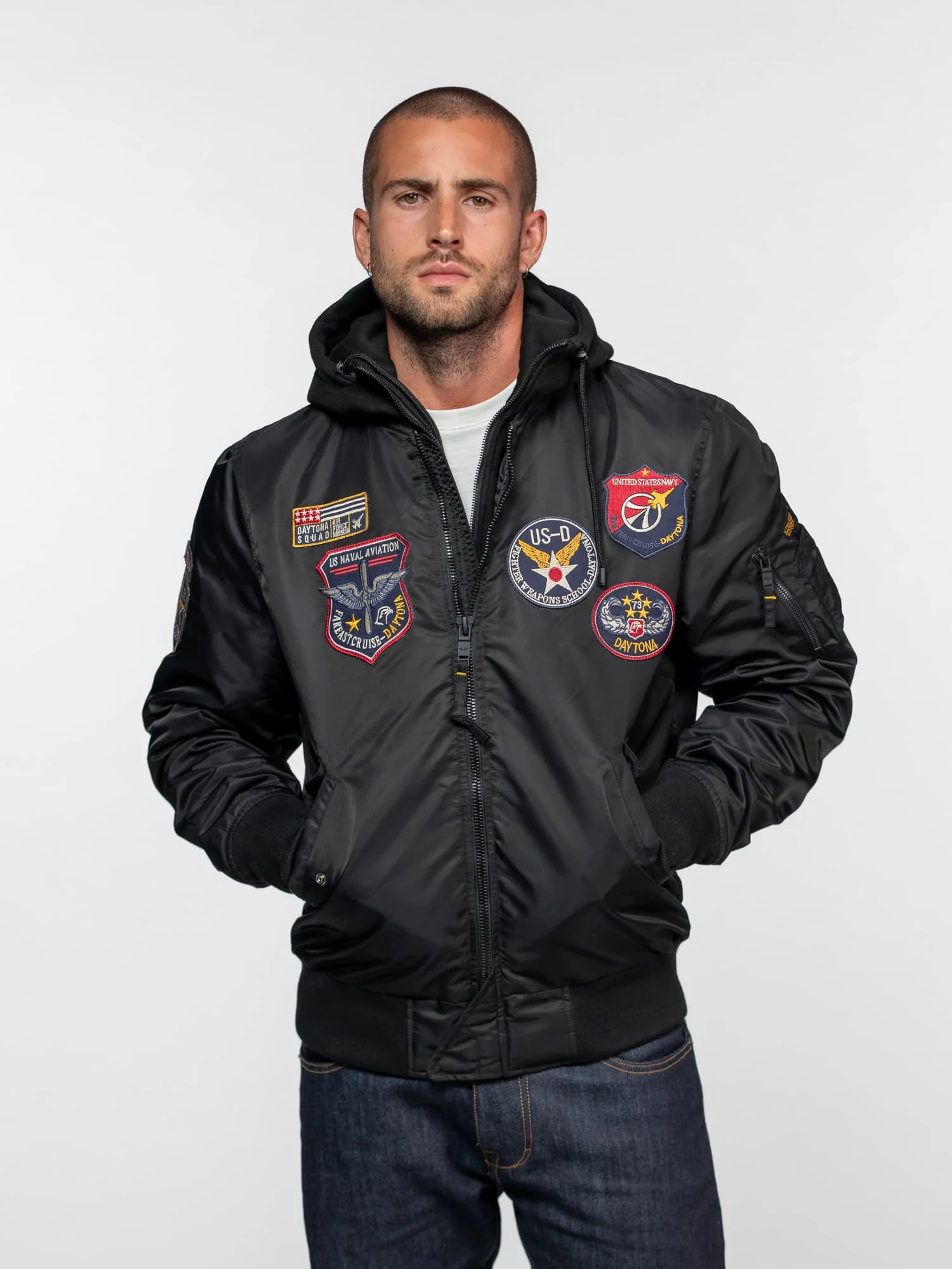 Rimrock - Bomber aviateur en nylon - Image 18